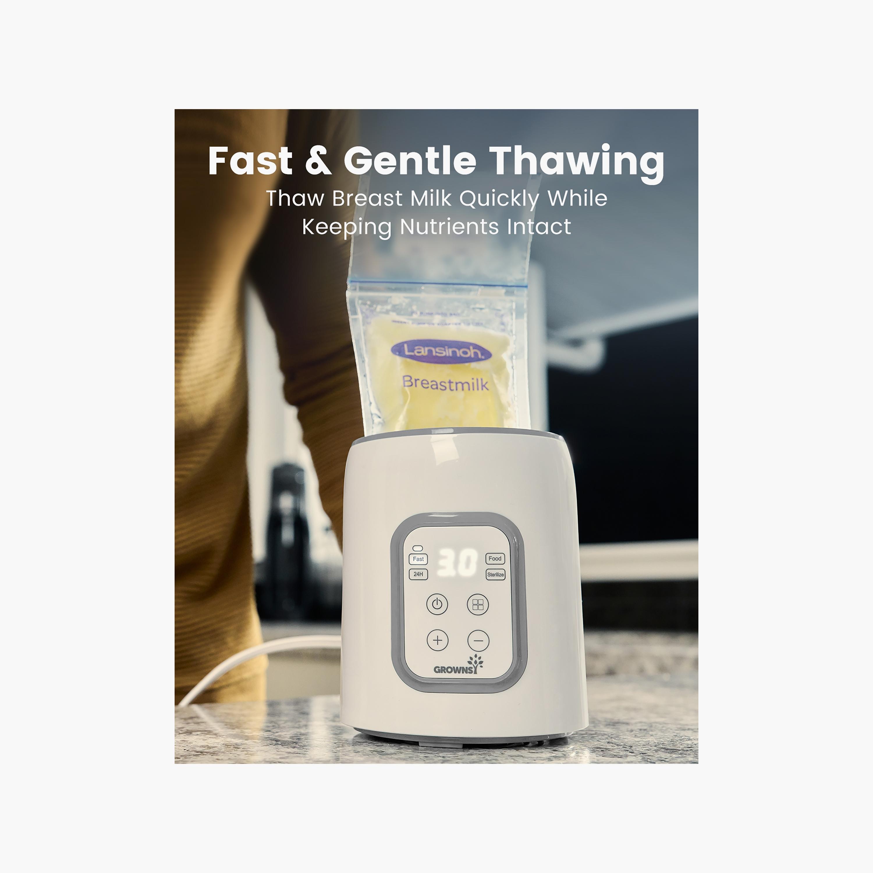 Grownsy Fast Bottle Warmer with Timer-baby-feeding-sterilizersandwarmers-image-7