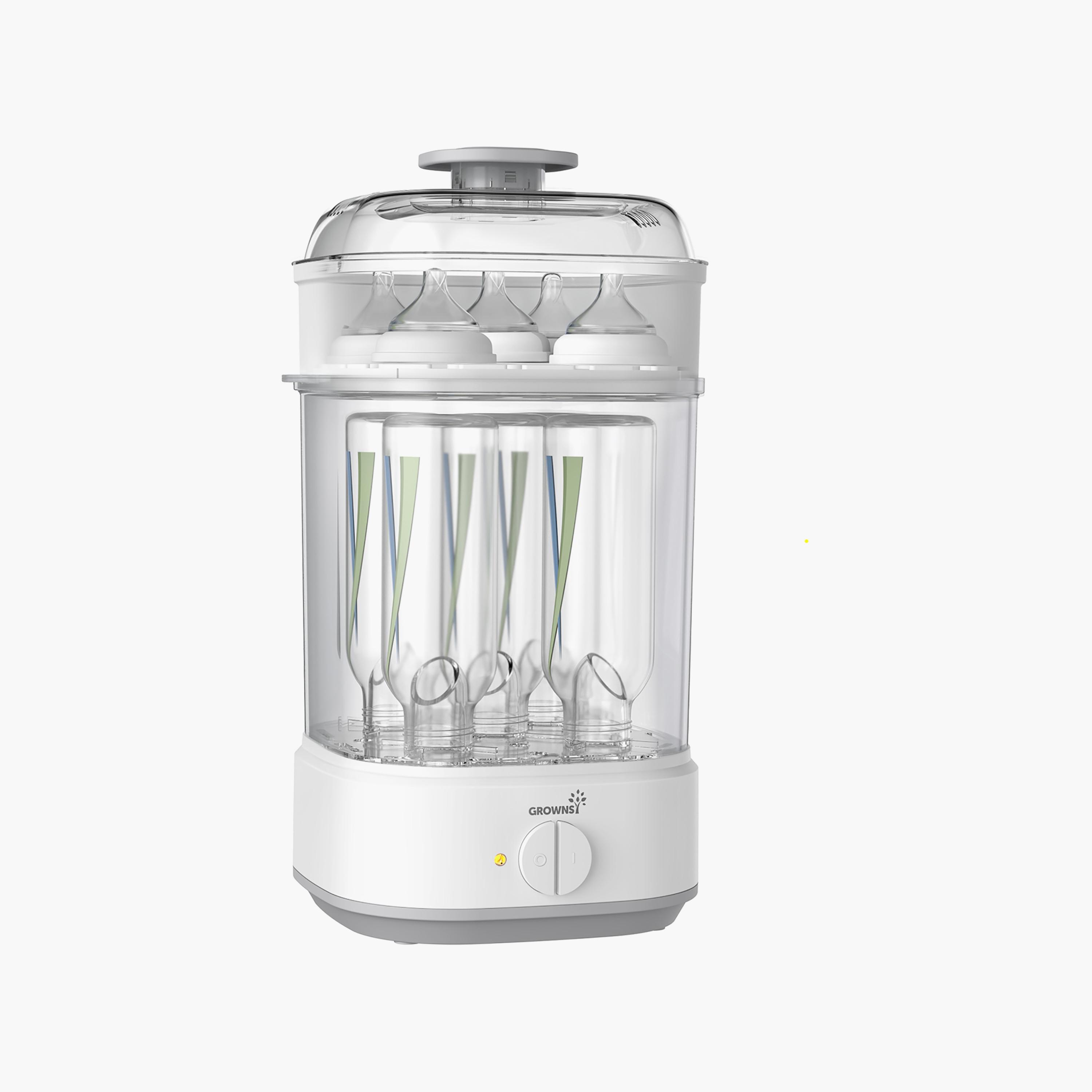 Grownsy Electric Baby Bottle Steam Sterilizer-baby-feeding-sterilizersandwarmers-image-1