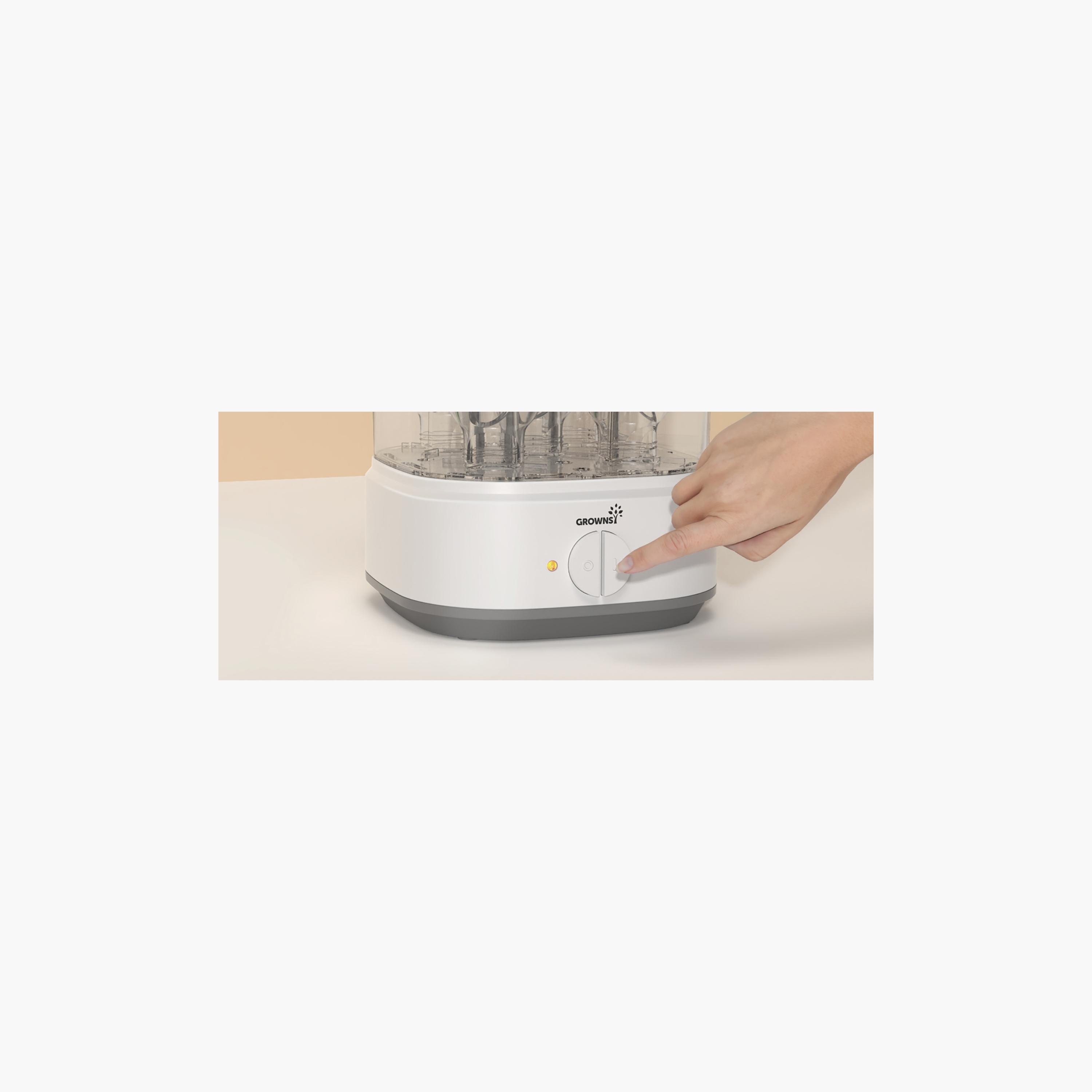 Grownsy Electric Baby Bottle Steam Sterilizer-baby-feeding-sterilizersandwarmers-image-3