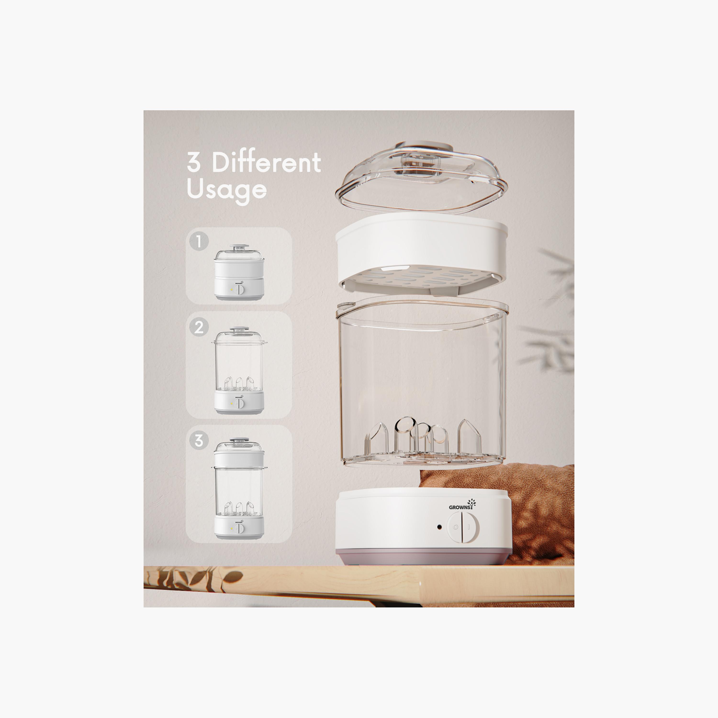 Grownsy Electric Baby Bottle Steam Sterilizer-baby-feeding-sterilizersandwarmers-image-6