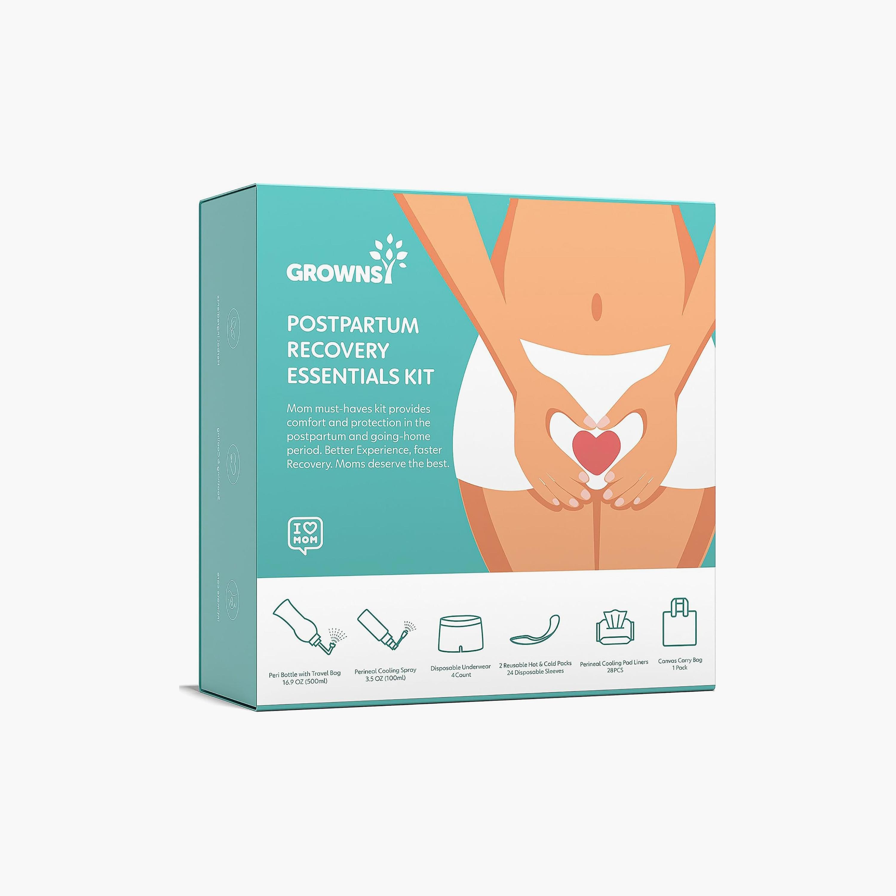 Grownsy All-in-One Postpartum Essentials Kit-baby-maternalcare-bodyhygiene-image-1