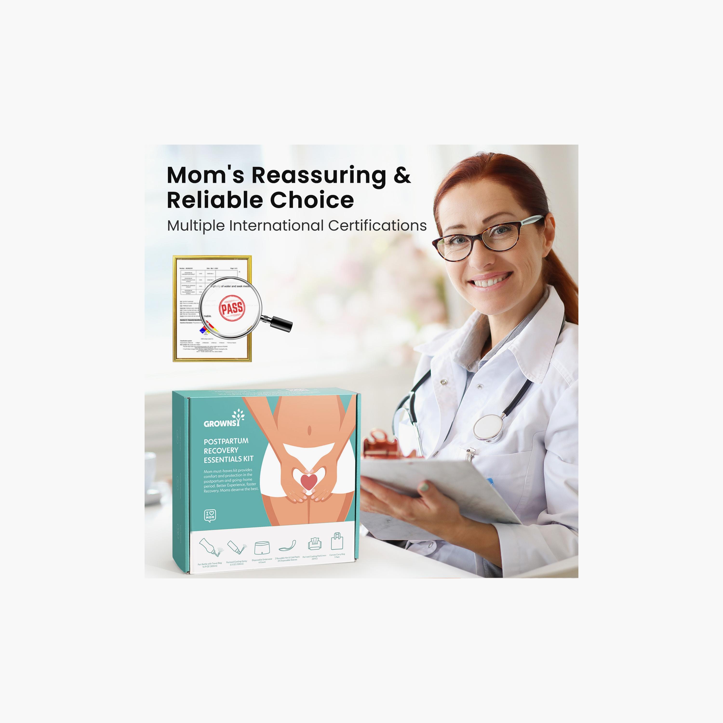 Grownsy All-in-One Postpartum Essentials Kit-baby-maternalcare-bodyhygiene-image-5