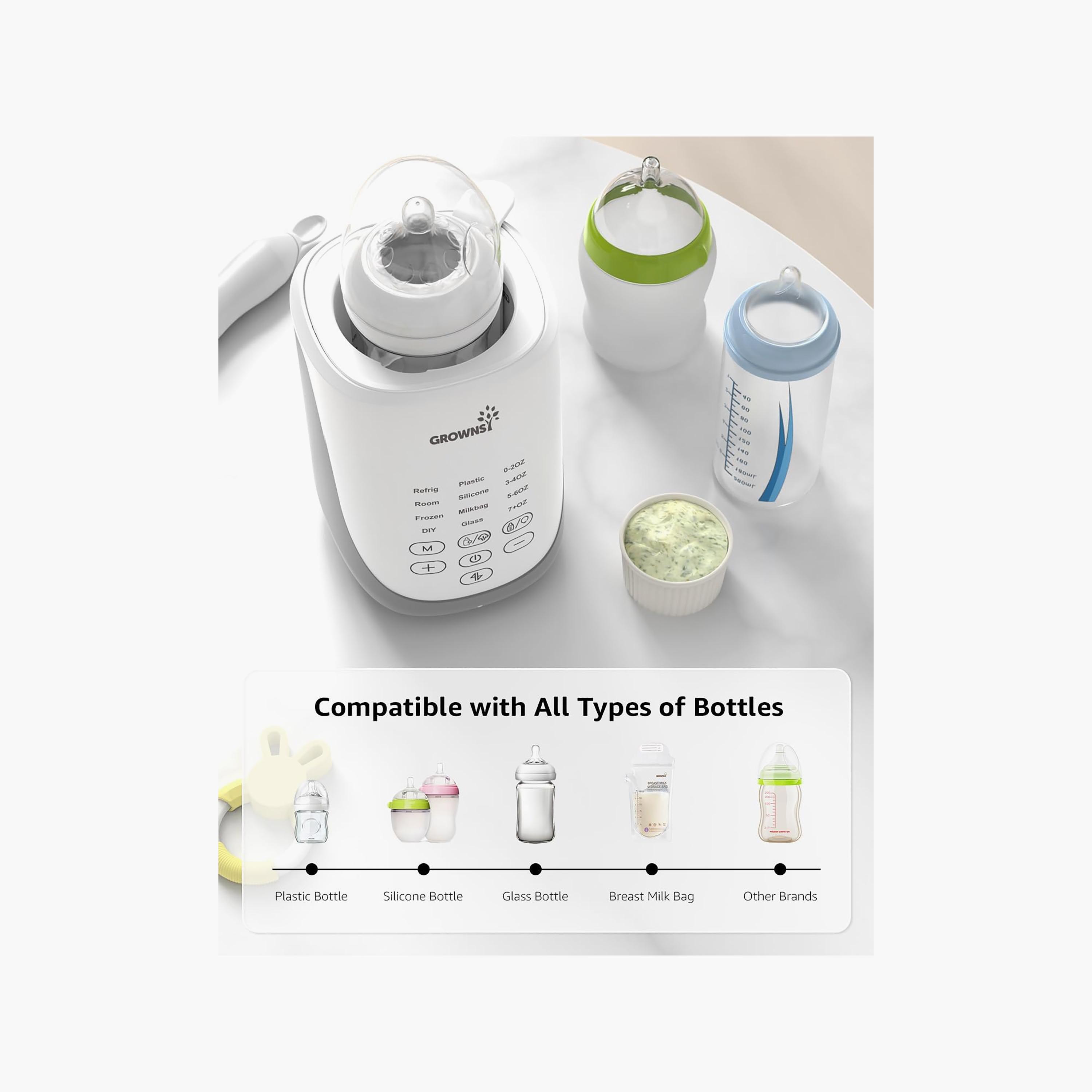 جهاز تدفئة زجاجات سريع مع رفع تلقائي وضوء ليلي من جرونسي-baby-feeding-sterilizersandwarmers-image-6
