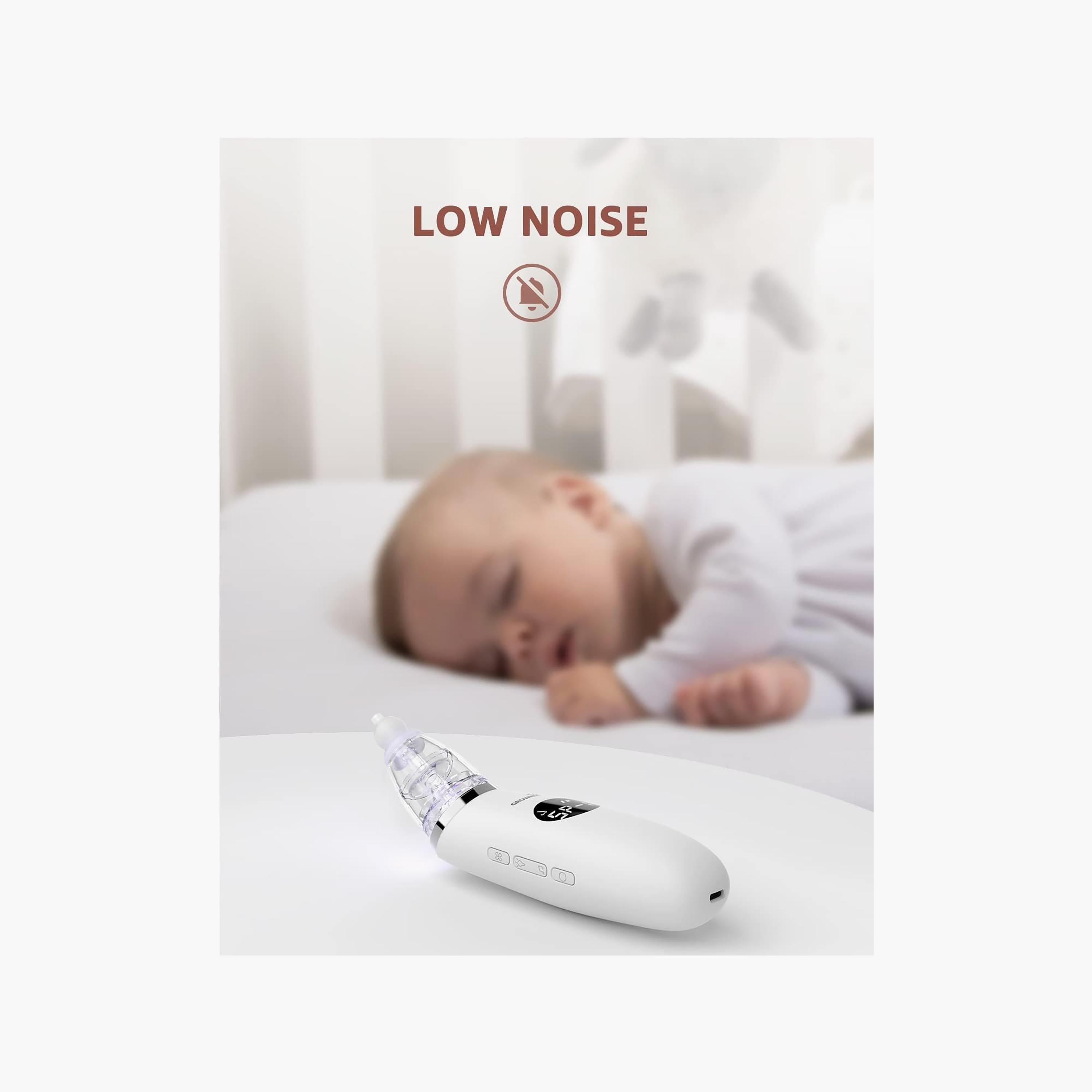 Grownsy Electric Baby Nasal Aspirator with 3 Suction Modes-baby-healthandsafety-thermometersandaspirators-image-7