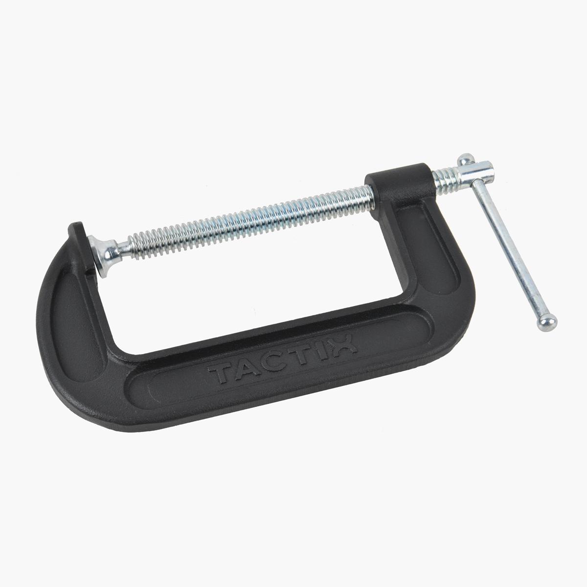 Tactix Heavy Duty Cast Iron C-Clamp