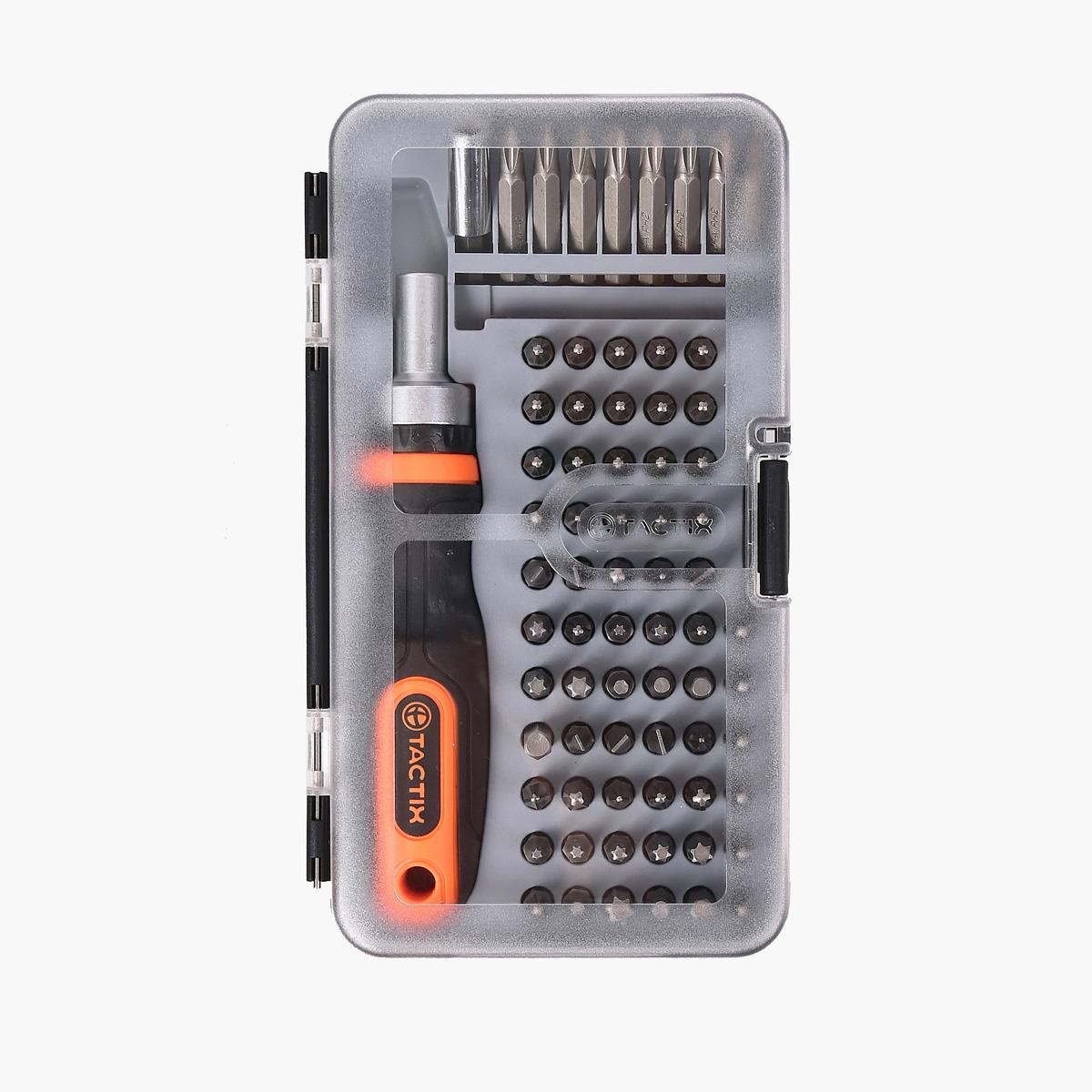 Tactix 71-Piece Screwdriver Bit Set