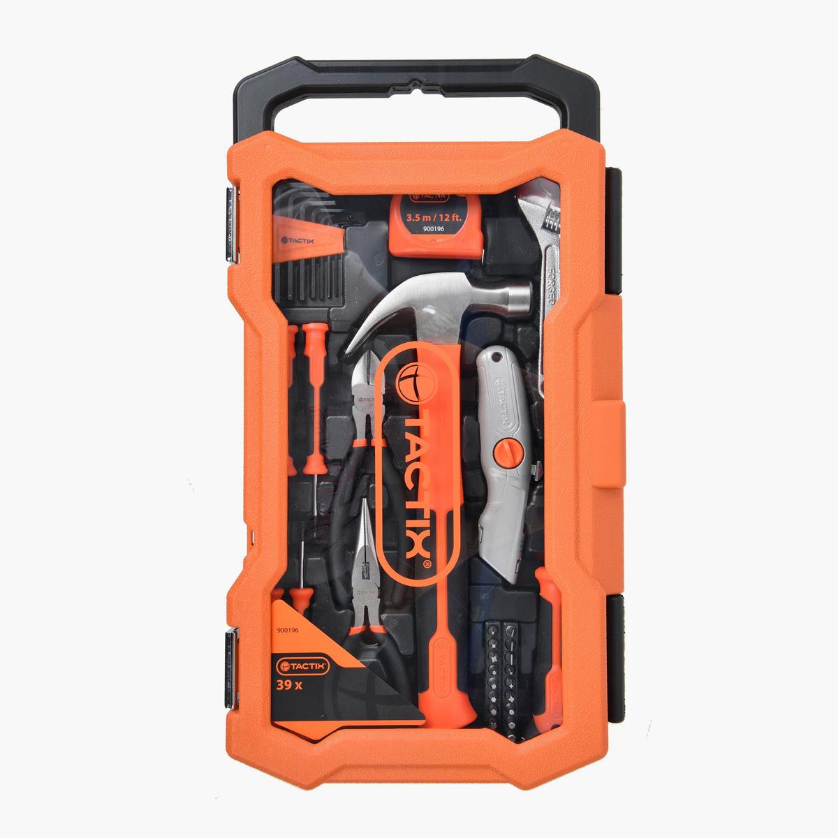 Tactix 39-Piece Household Tool Set