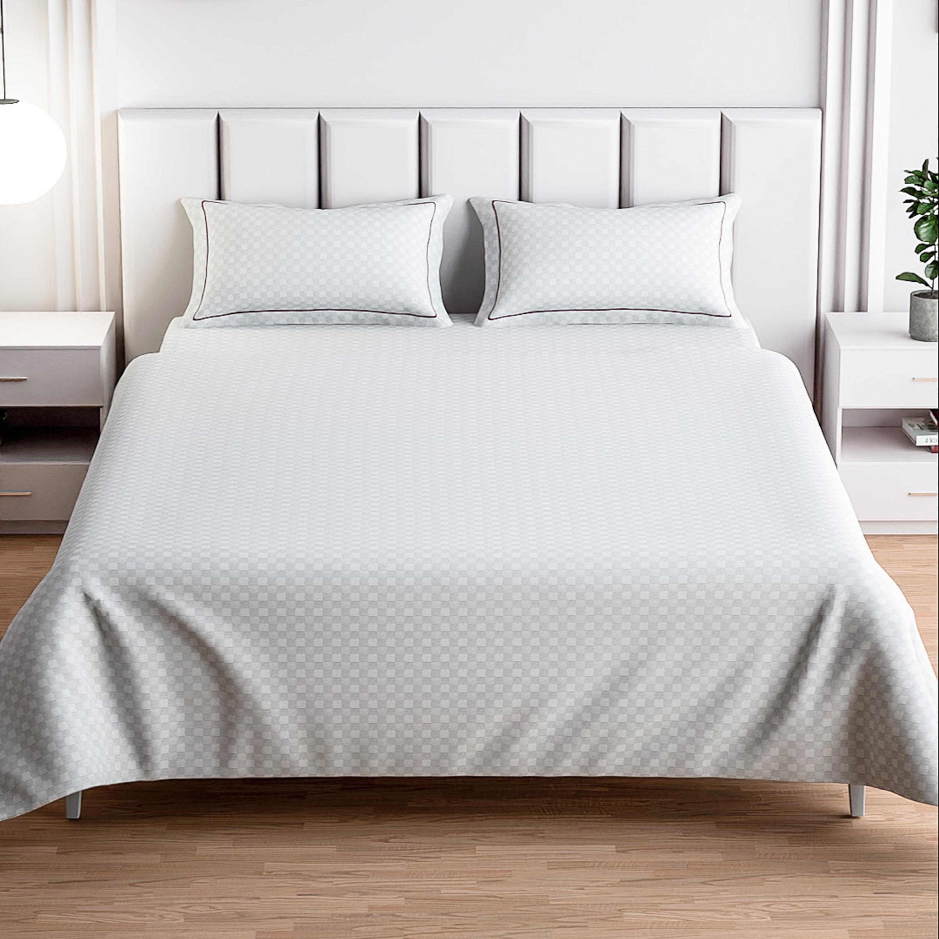 Mulberry Living Cotton 300 Thread Count 3-Piece Queen Fitted Sheet Set - 160x200 cm