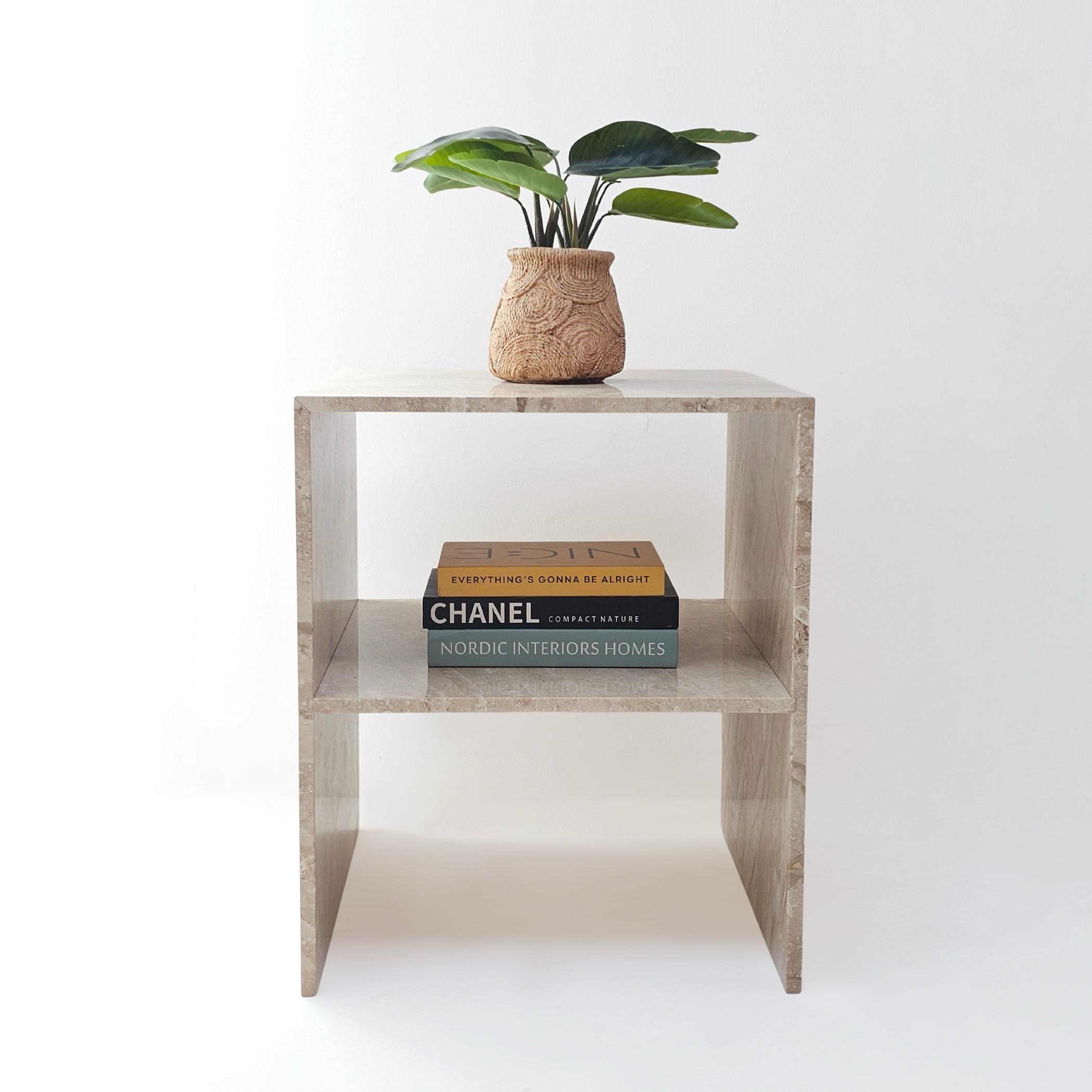 Lamac Shore Marble Top Side Table