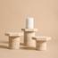 Touche Deco Travertine Pillar Candleholder - 15 cm-InfluencerCodes_Ramadan26_All_20012026-image-2