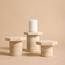 Touche Deco Travertine Pillar Candleholder - 10 cm-InfluencerCodes_Ramadan26_All_20012026-image-2
