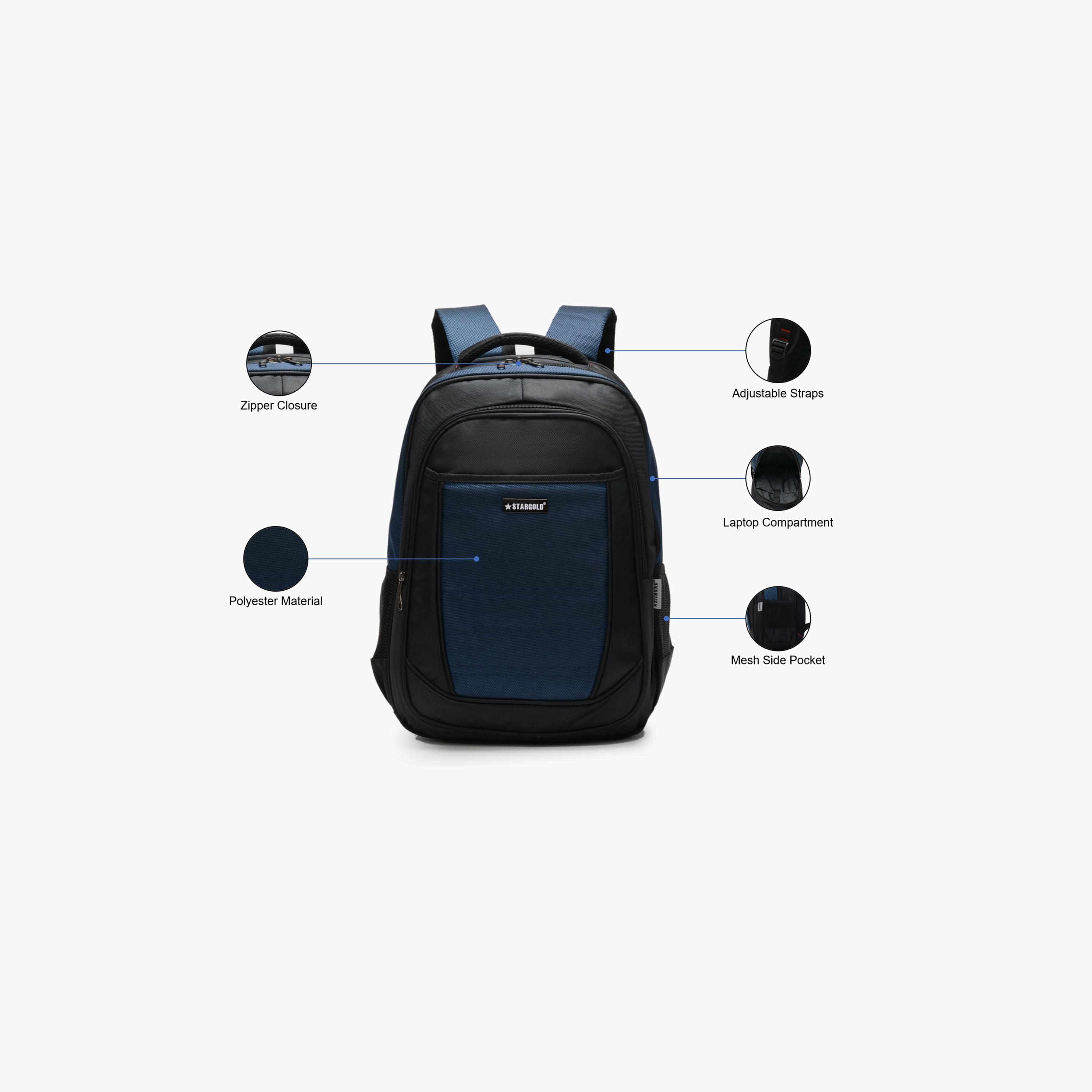 Stargold 30 L | 19.5 Inches Backpack with Adjustable Strap, Polyester | STARGOLD-CL-travel-luggagesandbags-backpacks-image-3