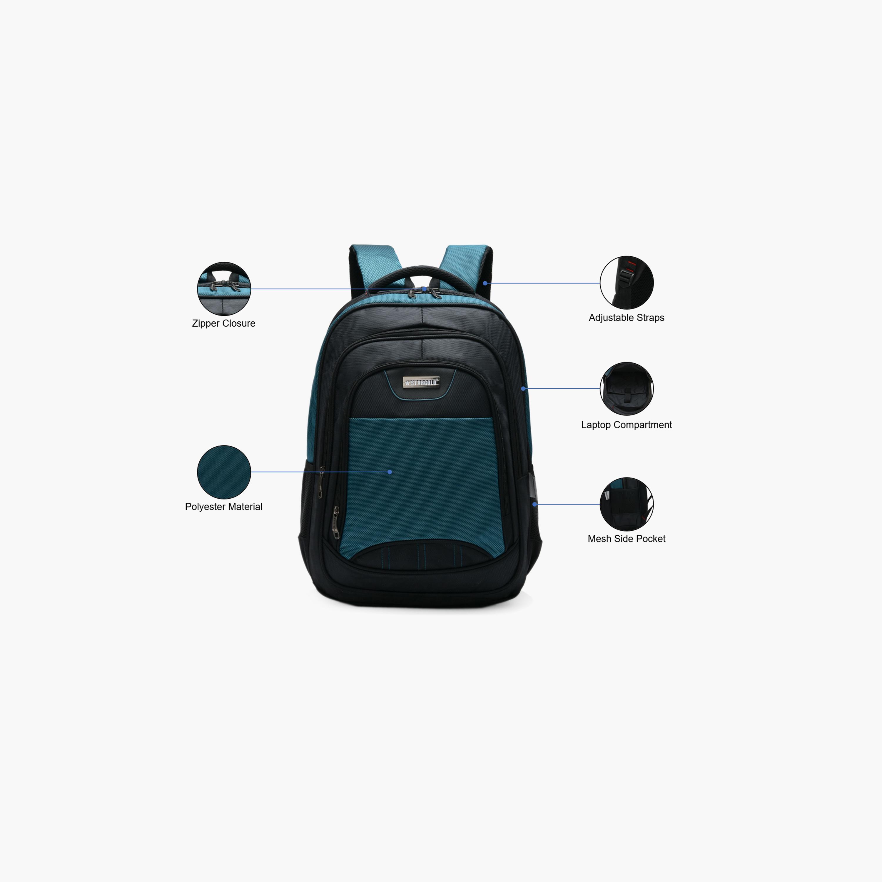 ستار غولد - شنطة ظهر بوليستر 30 لترًا | 19.5 إنش حزام قابل للتعديل | STARGOLD-CO-travel-luggagesandbags-backpacks-image-3