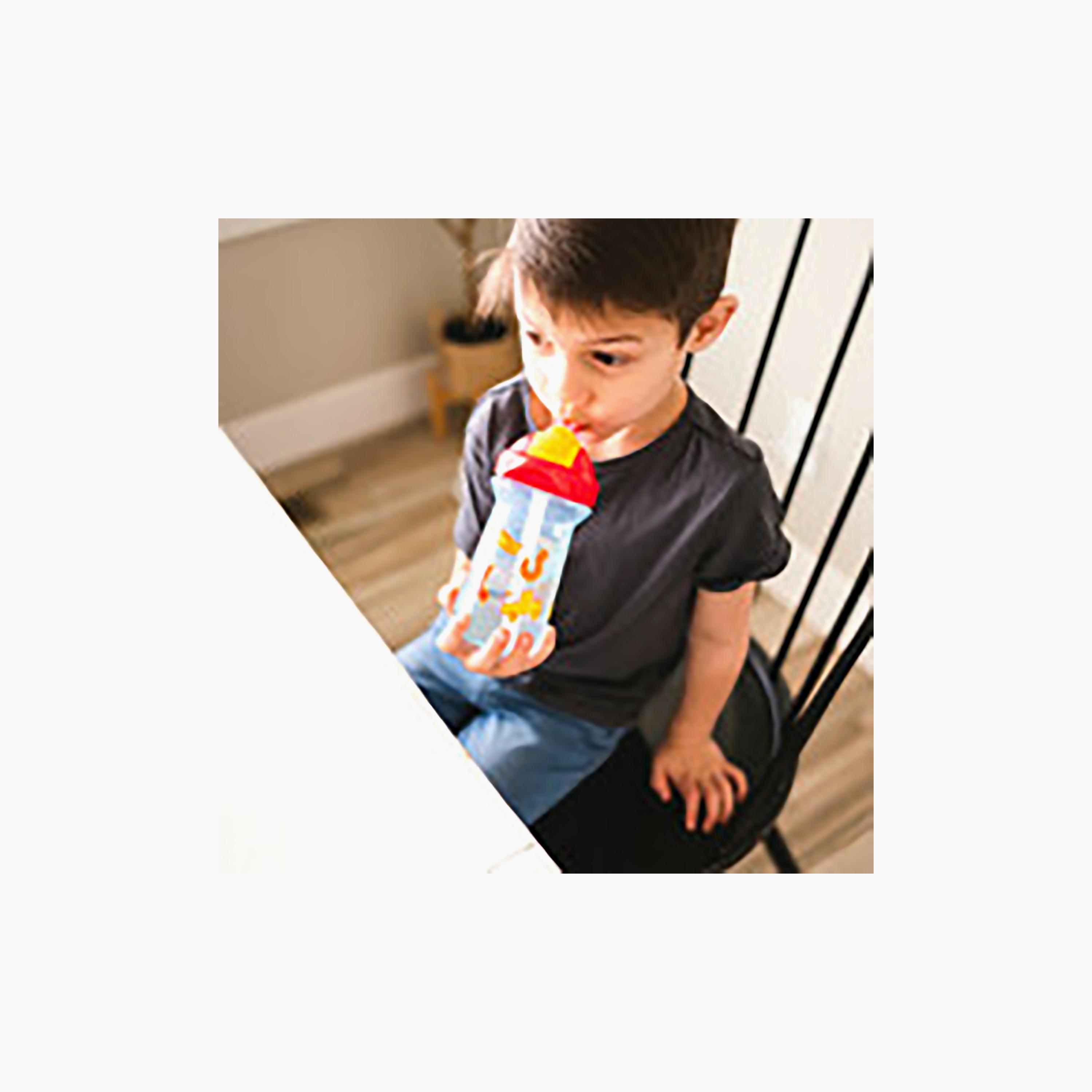 The First Years Flip Top Straw Cup - Cars-baby-feeding-mealtimeessentials-image-12