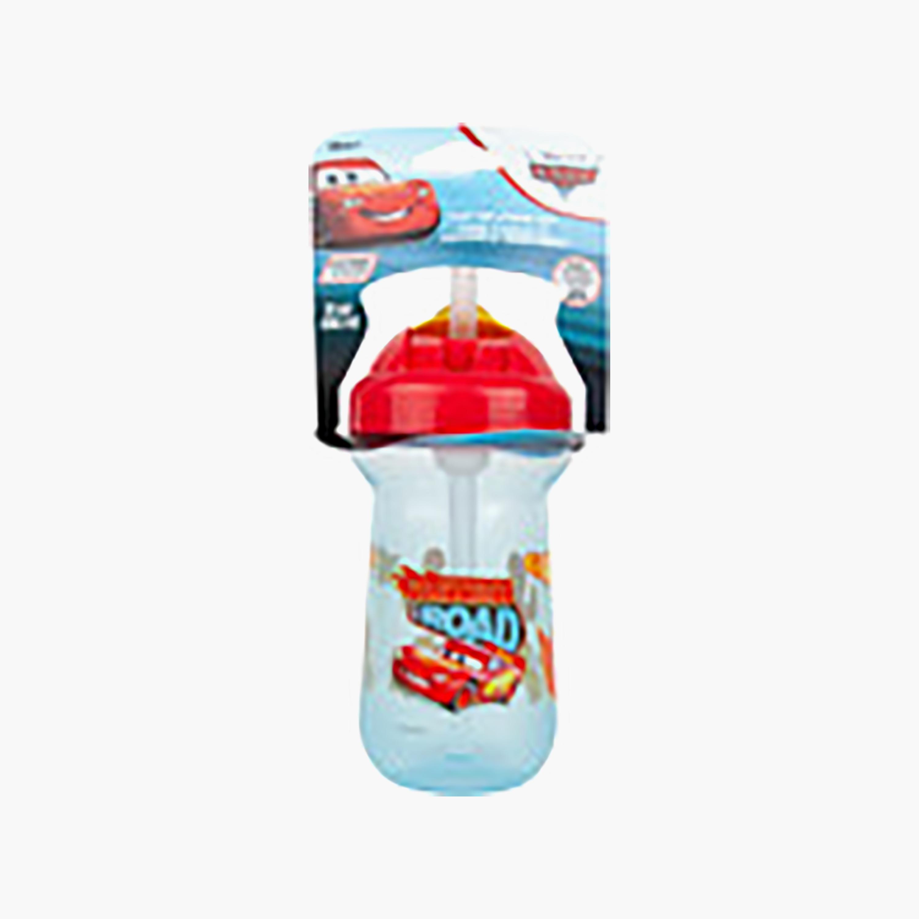 The First Years Flip Top Straw Cup - Cars-baby-feeding-mealtimeessentials-image-3