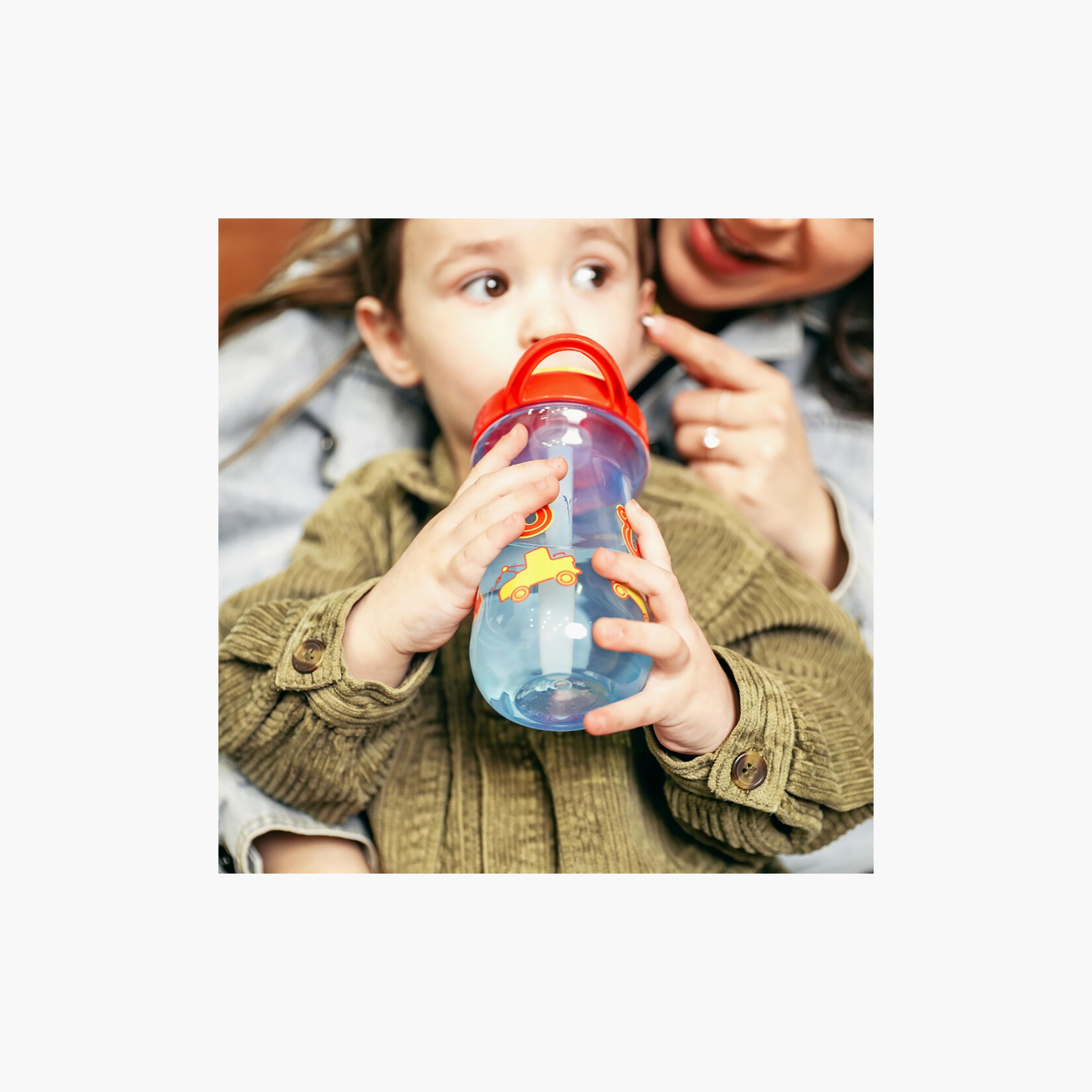 The First Years Flip Top Straw Cup - Cars-baby-feeding-mealtimeessentials-image-5