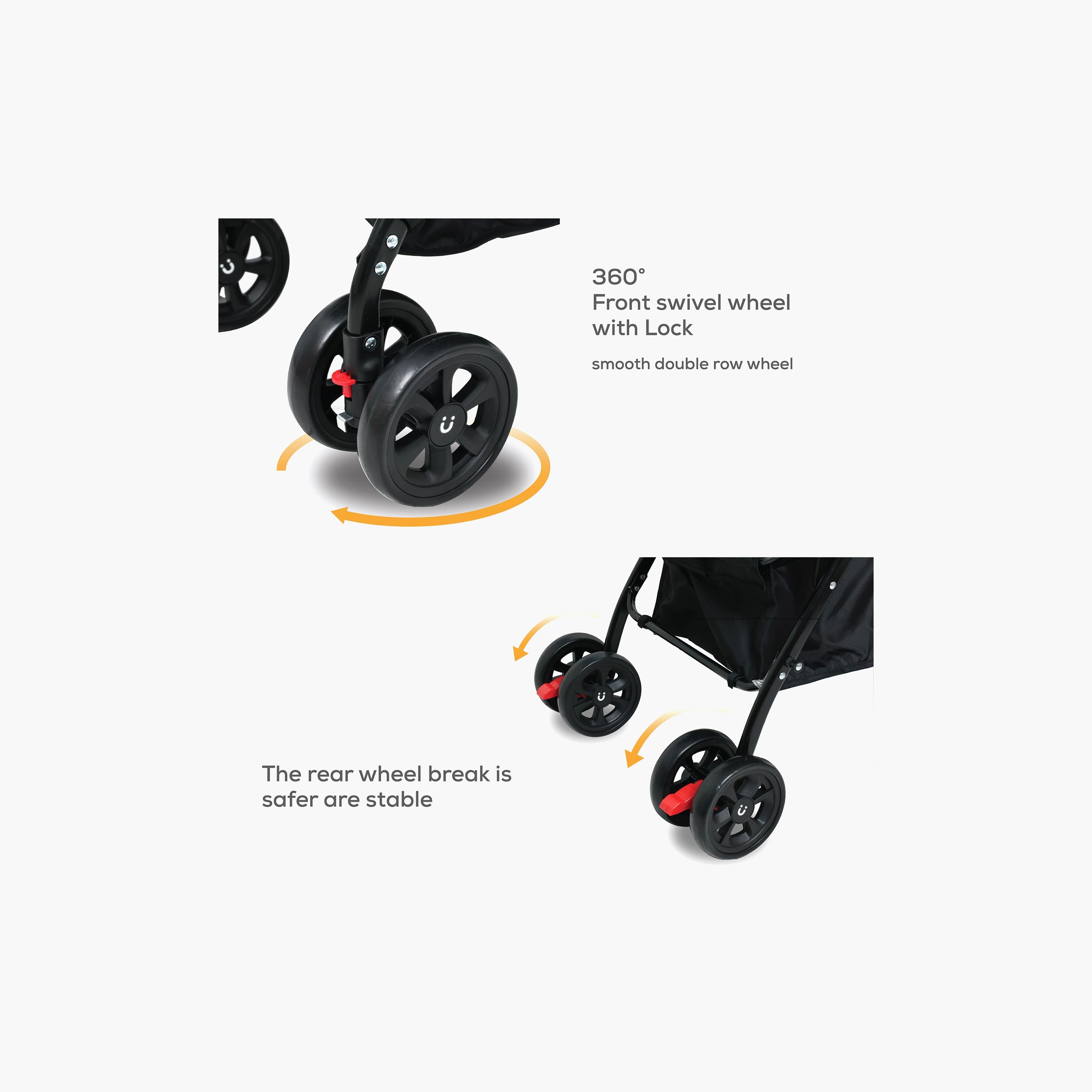 Nurtur Bliss Ultra Compact Lightweight Baby Travel Stroller-baby-gear-strollersandprams-strollers-image-5