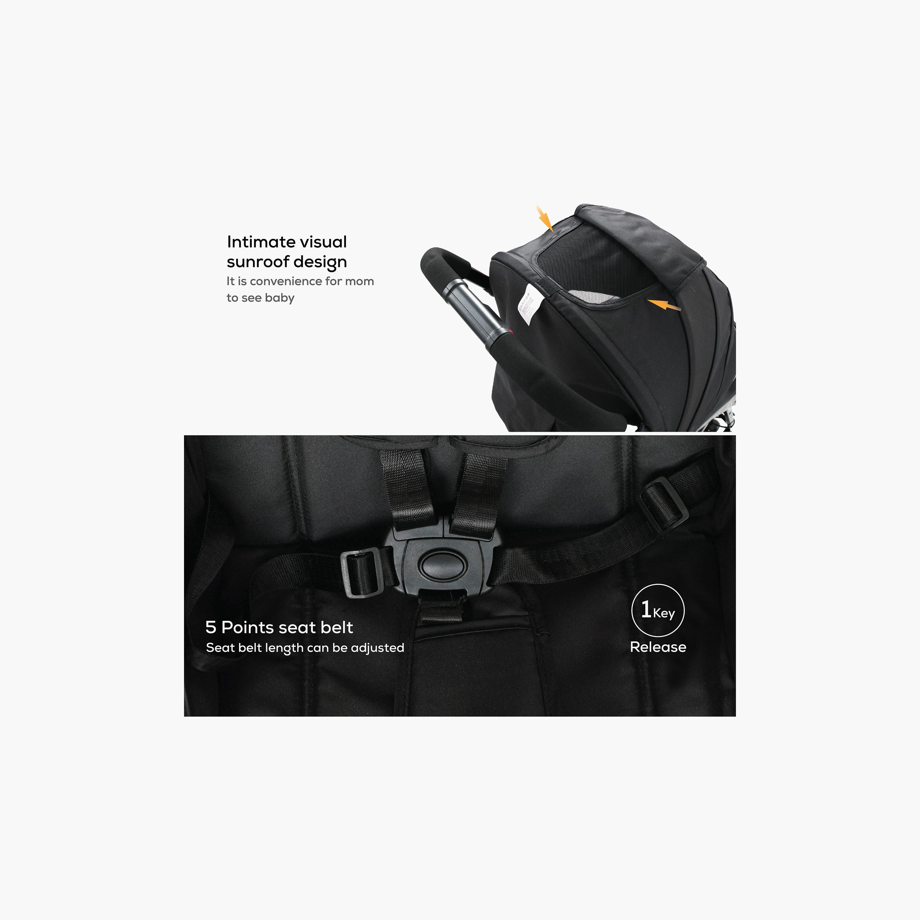 Nurtur Bliss Ultra Compact Lightweight Baby Travel Stroller-baby-gear-strollersandprams-strollers-image-6