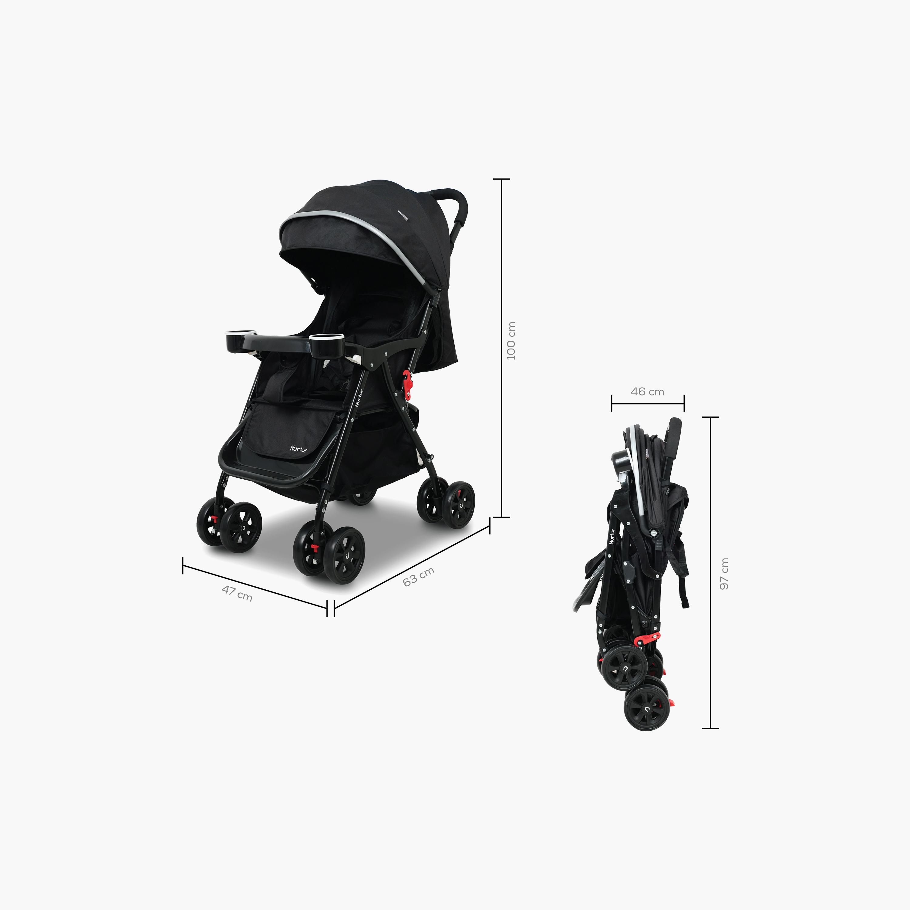 Nurtur Bliss Ultra Compact Lightweight Baby Travel Stroller-baby-gear-strollersandprams-strollers-image-7