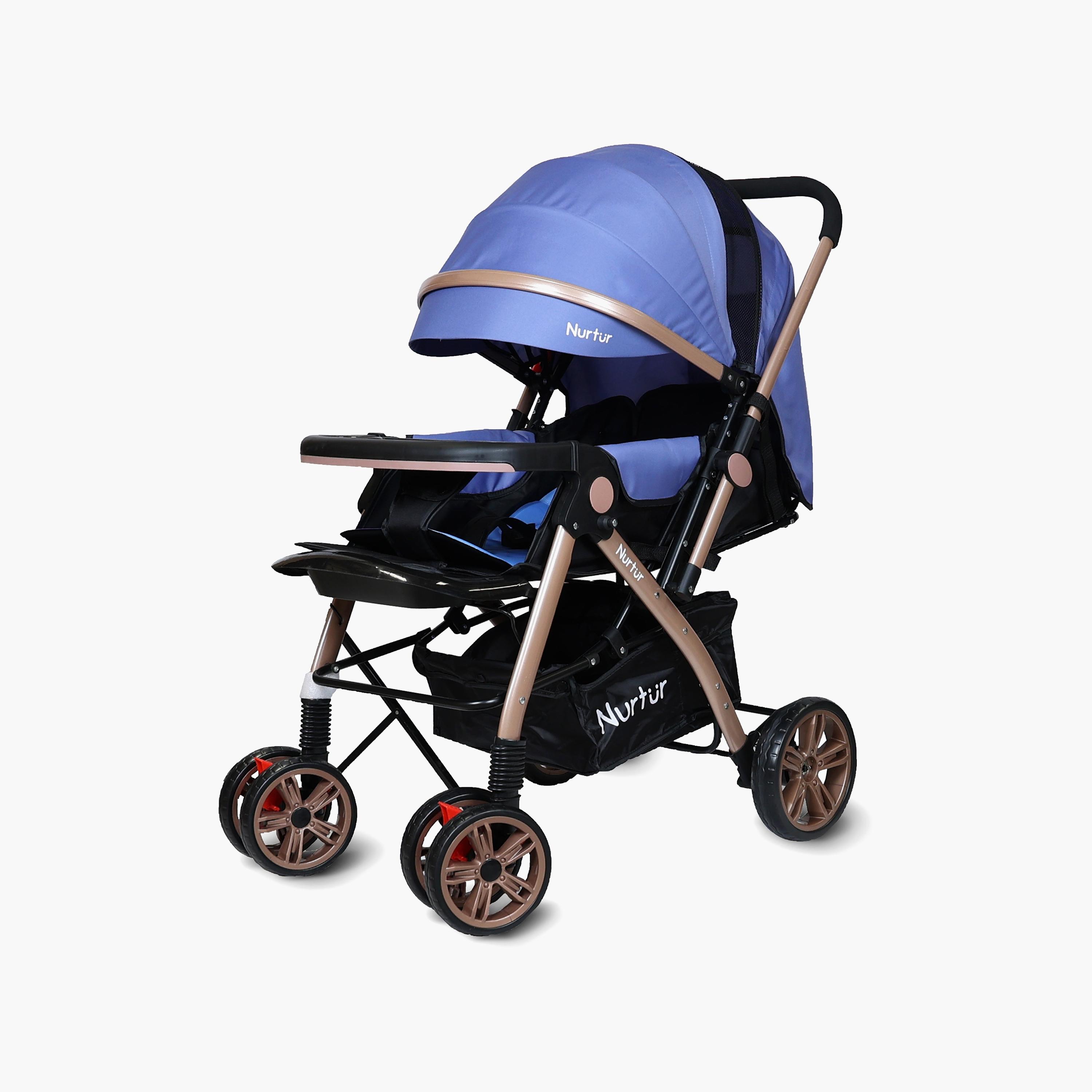 عربة أطفال للسفر وايلدر قابلة للعكس مع حزام أمان خماسي النقاط من نورتور-baby-gear-strollersandprams-strollers-image-1