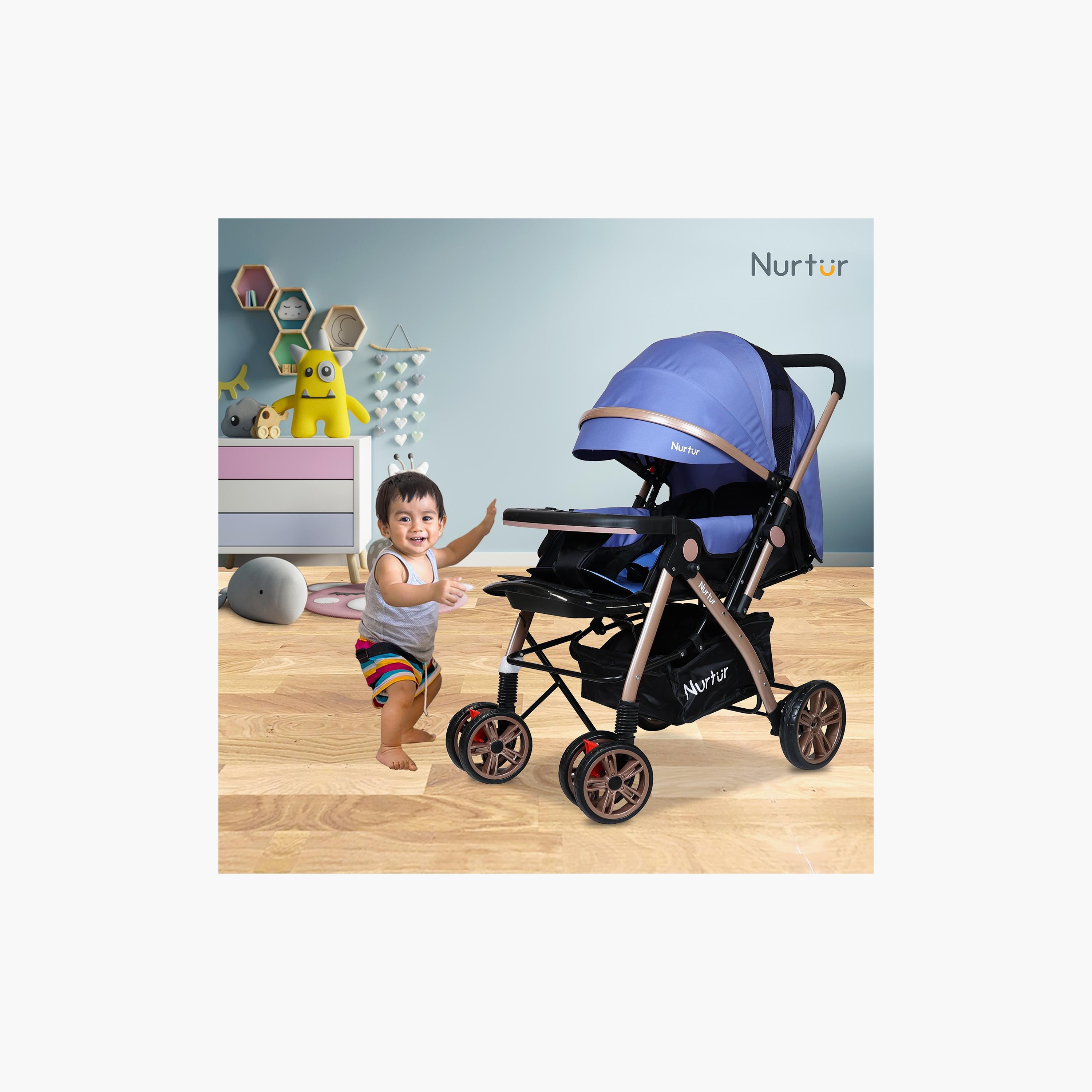عربة أطفال للسفر وايلدر قابلة للعكس مع حزام أمان خماسي النقاط من نورتور-baby-gear-strollersandprams-strollers-image-4