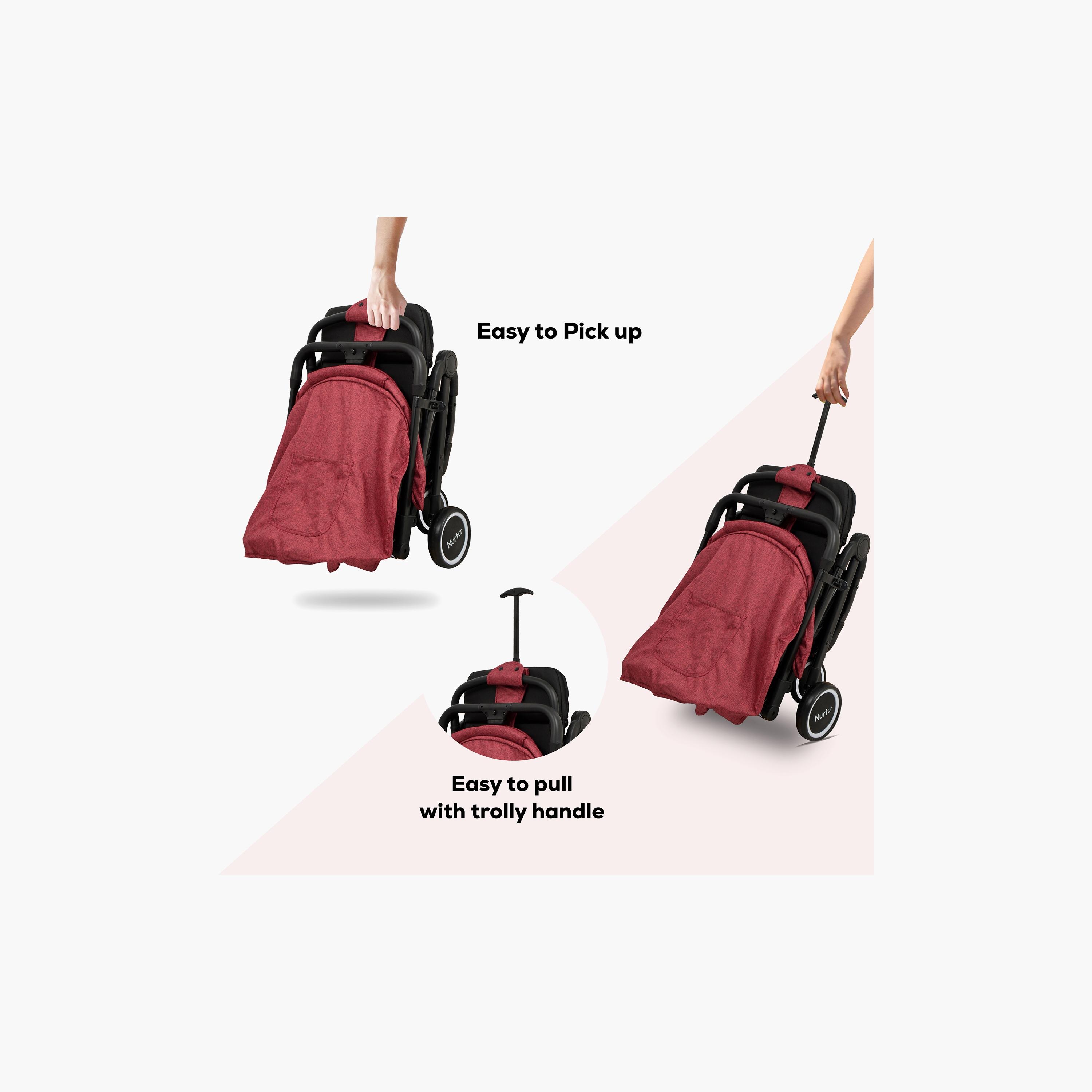 Nurtur Bravo Travel Stroller with Storage Basket-baby-gear-strollersandprams-strollers-image-7