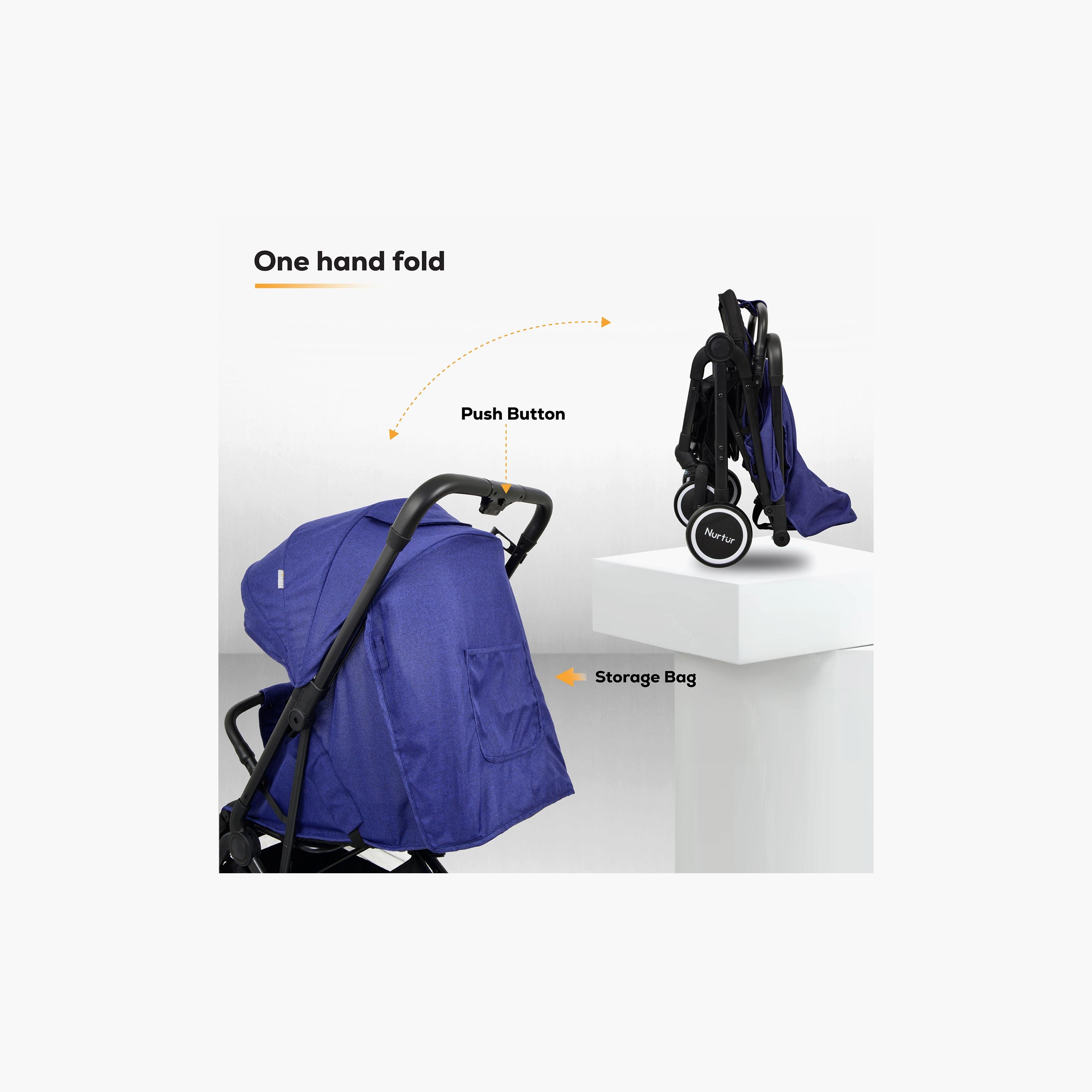 Nurtur Bravo Travel Stroller with Storage Basket-baby-gear-strollersandprams-strollers-image-6