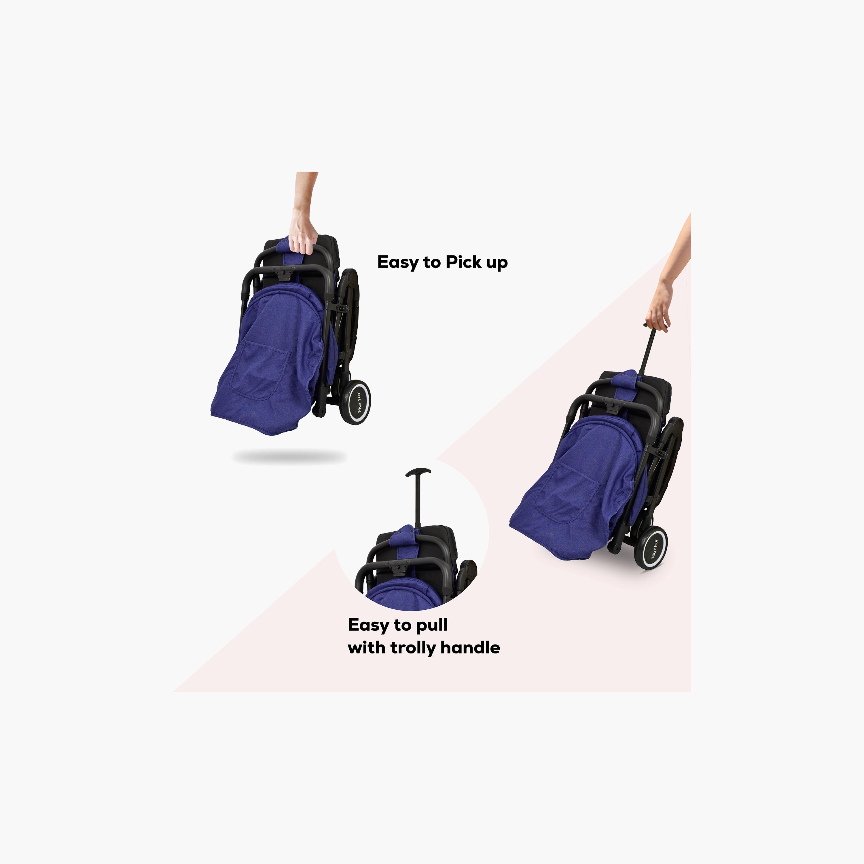 Nurtur Bravo Travel Stroller with Storage Basket-baby-gear-strollersandprams-strollers-image-7