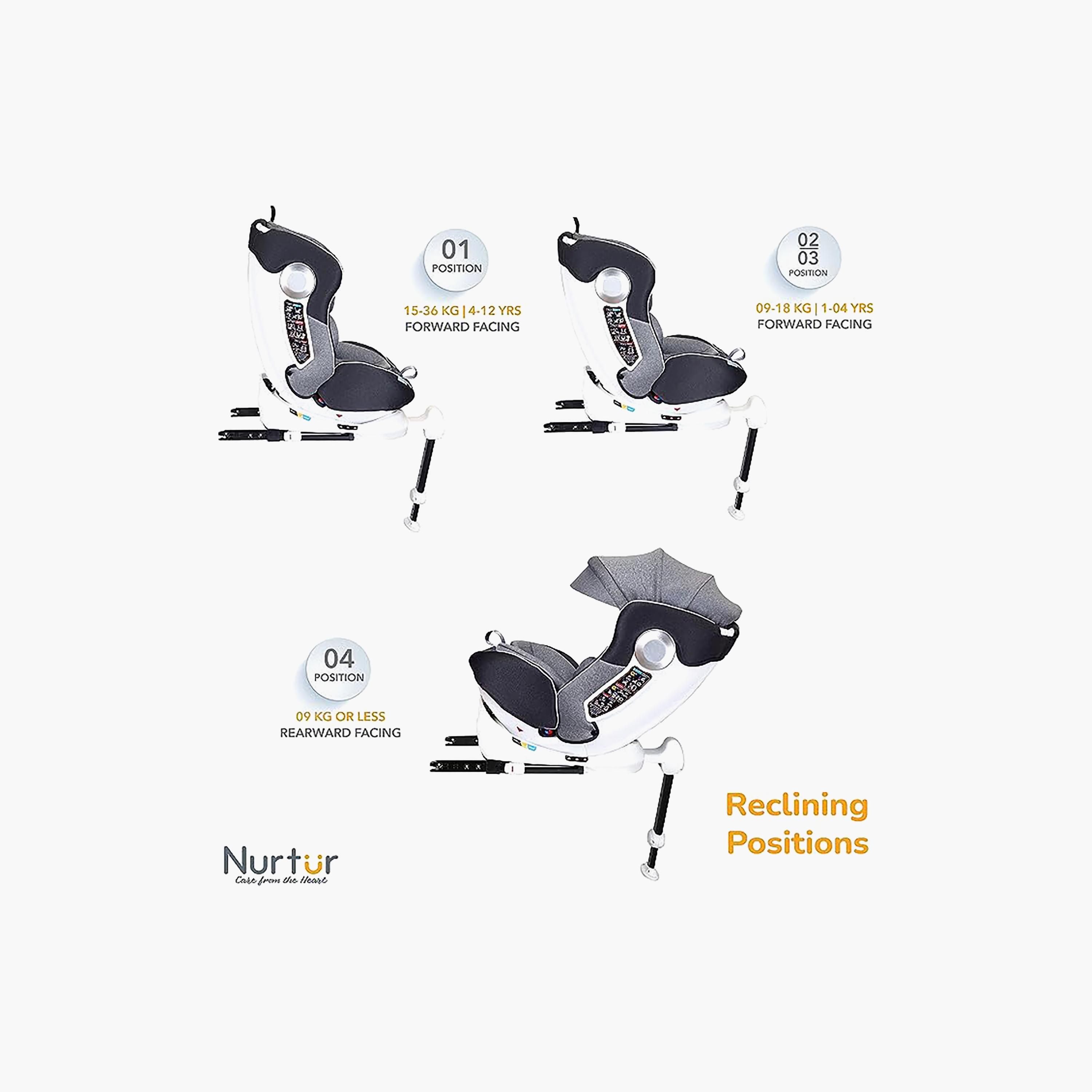Nurtur Liberty 4-in-1 Car Seat - Up to 36kg-baby-gear-carseats-image-4