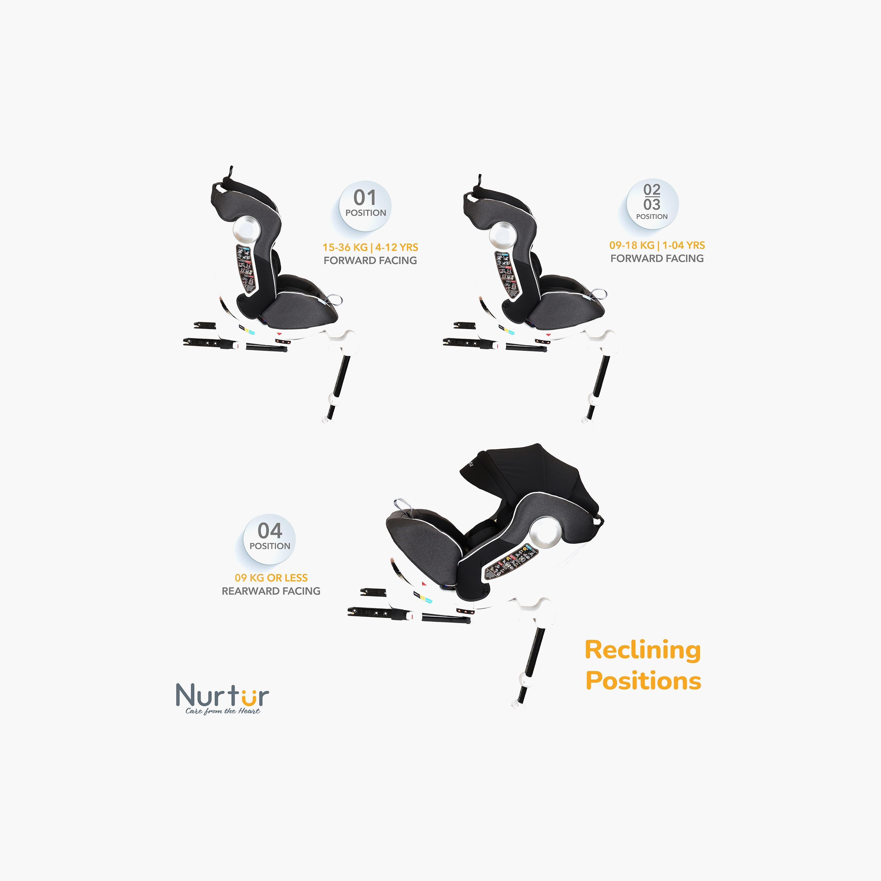 Nurtur Liberty 4-in-1 Car Seat - Up to 36kg-baby-gear-carseats-image-4