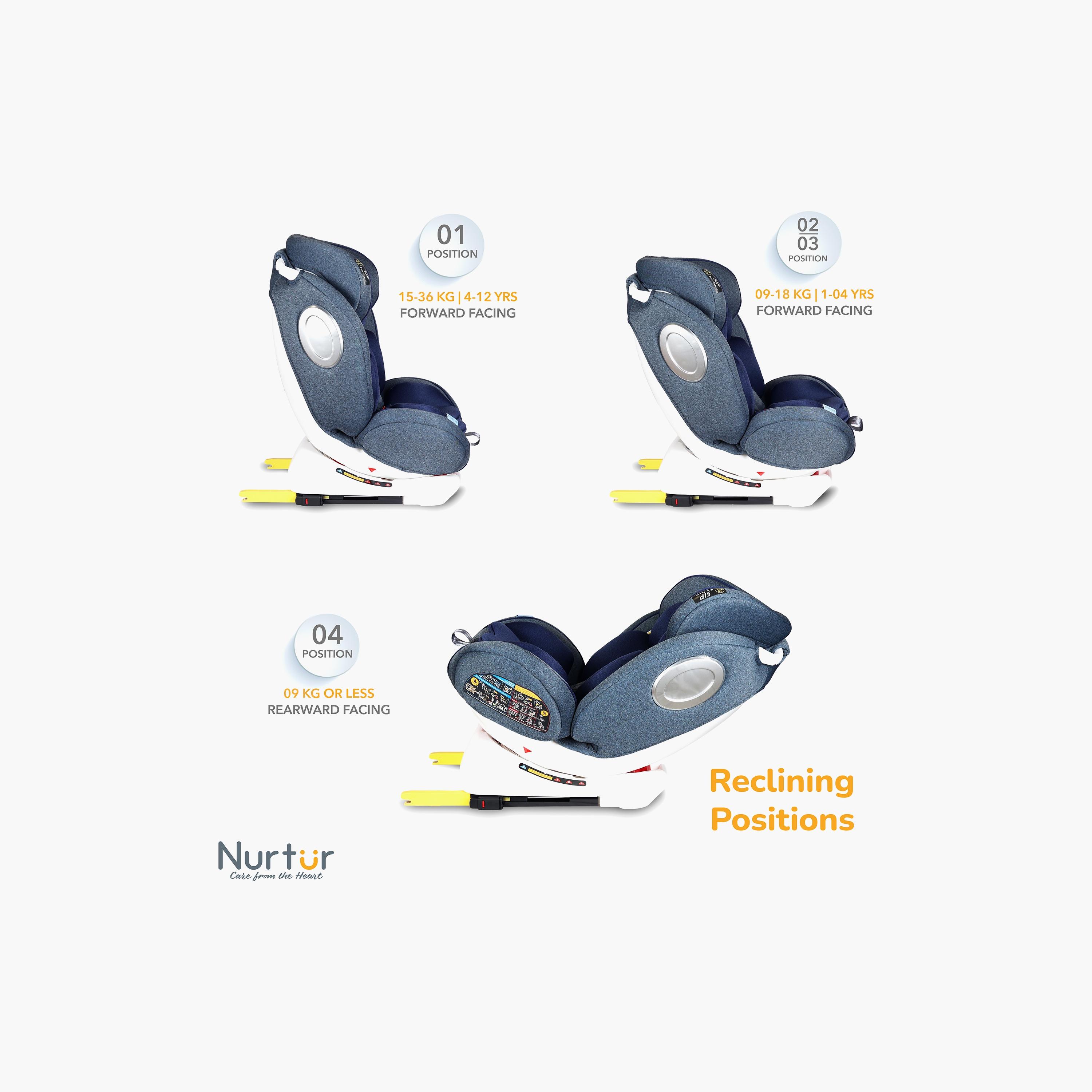 Nurtur Ultra 4-in-1 Car Seat - Up to 36kg-baby-gear-carseats-image-5