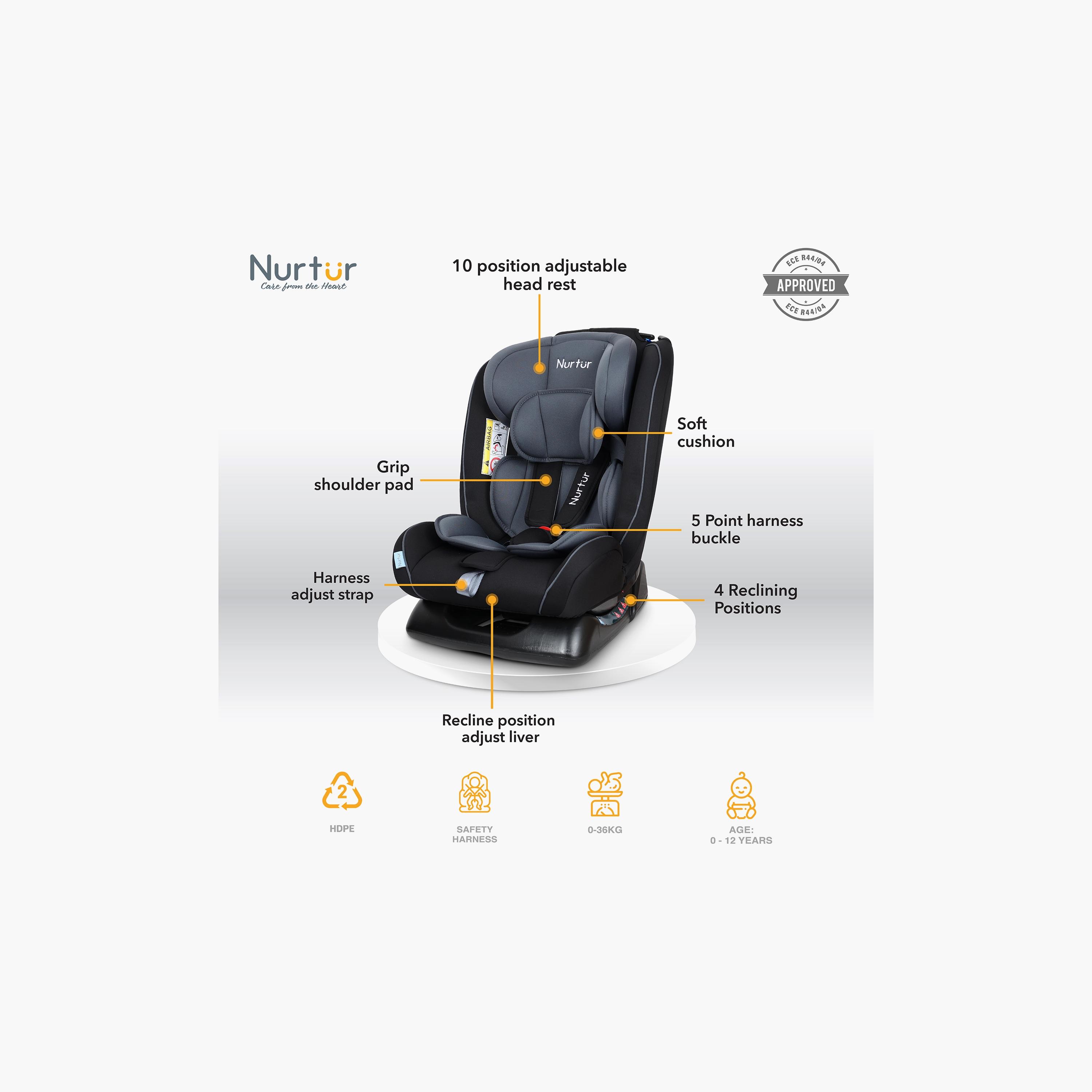 Nurtur Otto 4-in-1 Car Seat - Up to 36kg-baby-gear-carseats-image-2