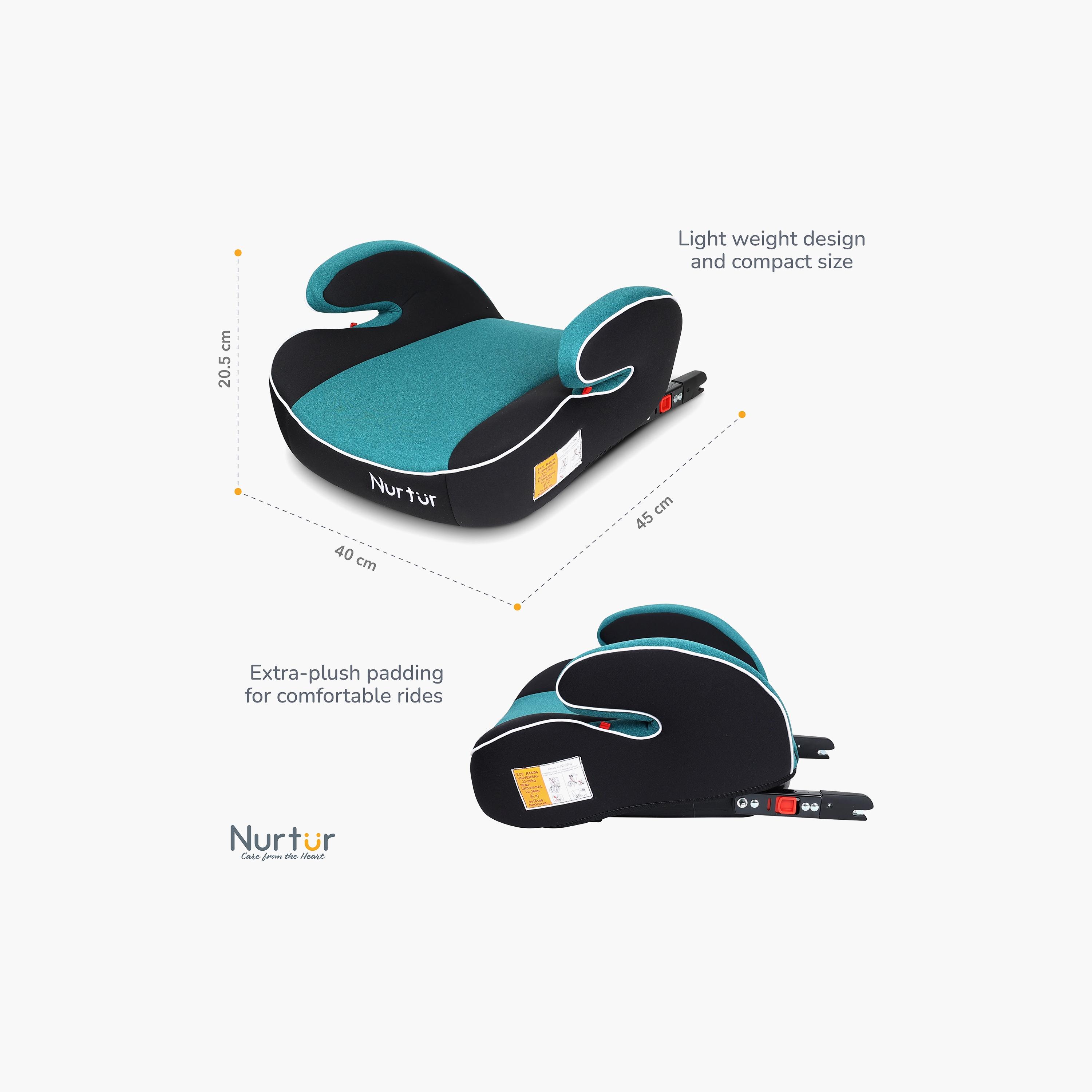 Nurtur Enzo Kids Booster Car Seat - 4 to 12 years-baby-gear-carseats-image-4