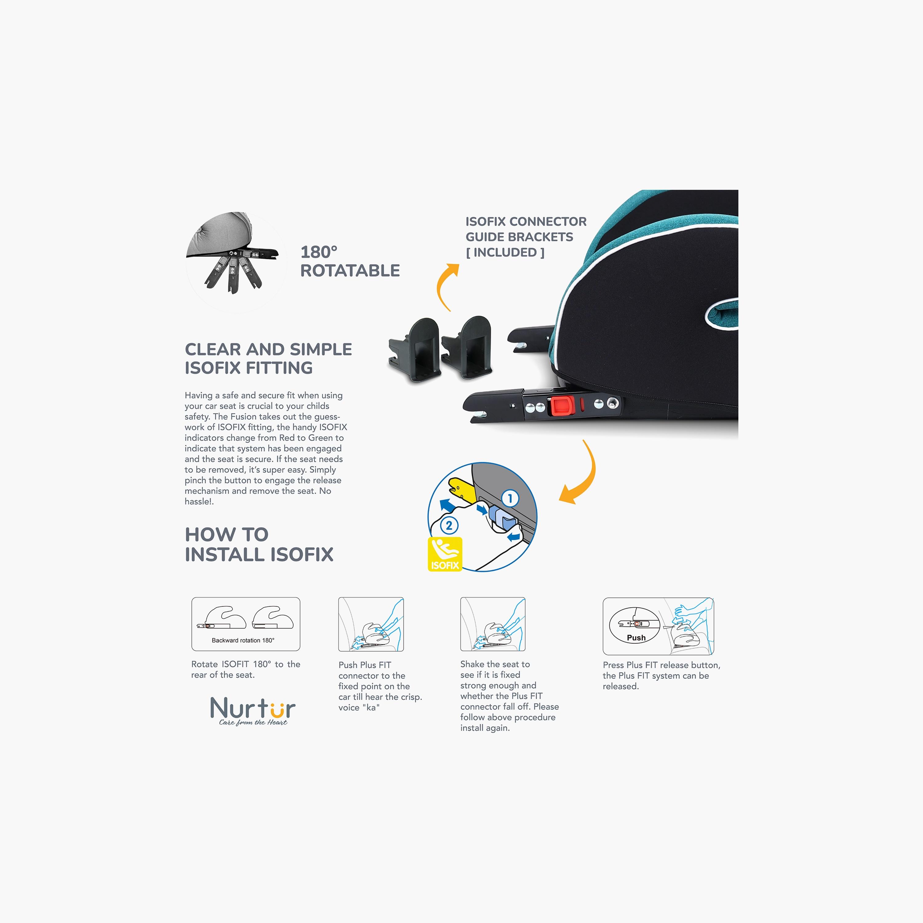 Nurtur Enzo Kids Booster Car Seat - 4 to 12 years-baby-gear-carseats-image-6