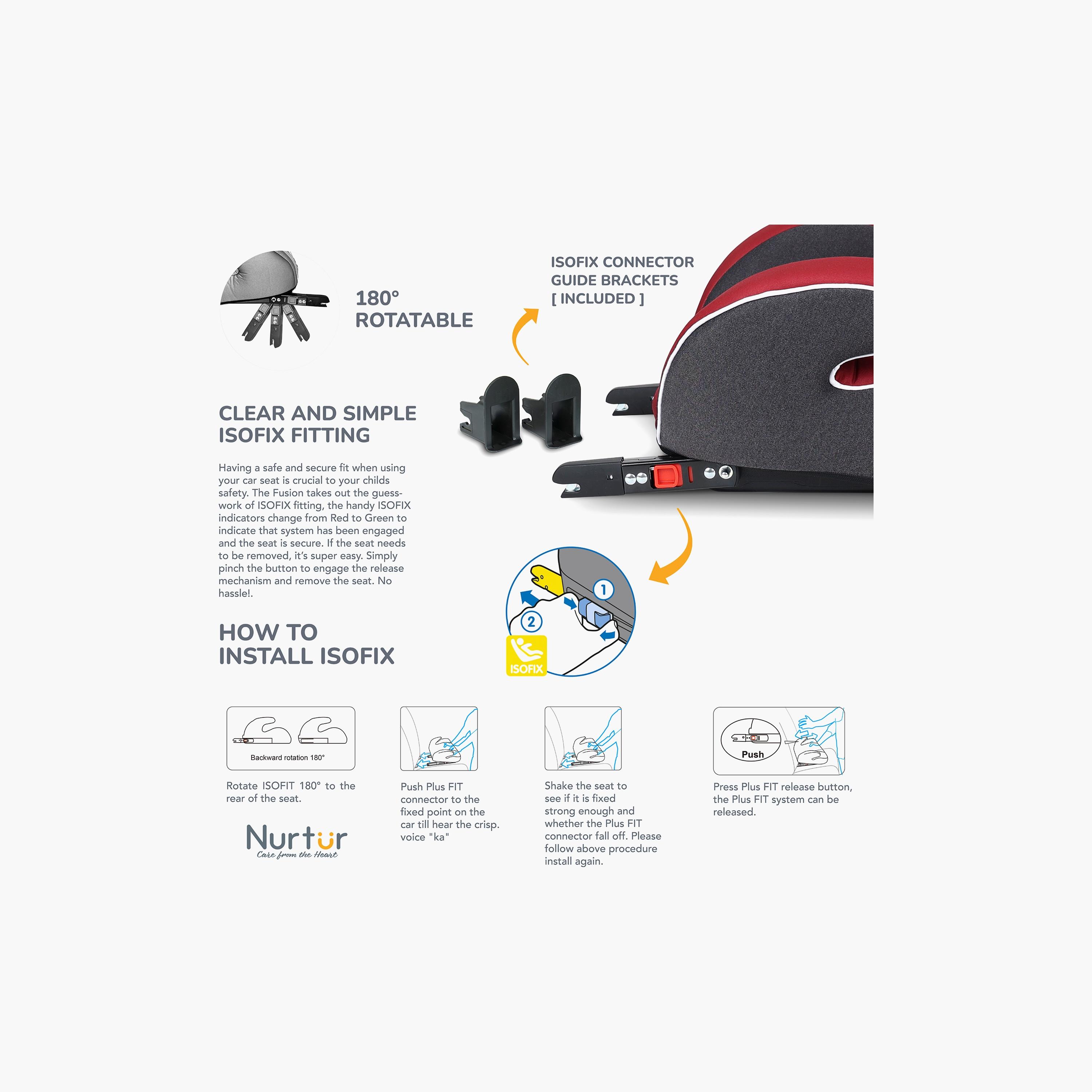 Nurtur Enzo Kids Booster Car Seat - 4 to 12 years-baby-gear-carseats-image-6
