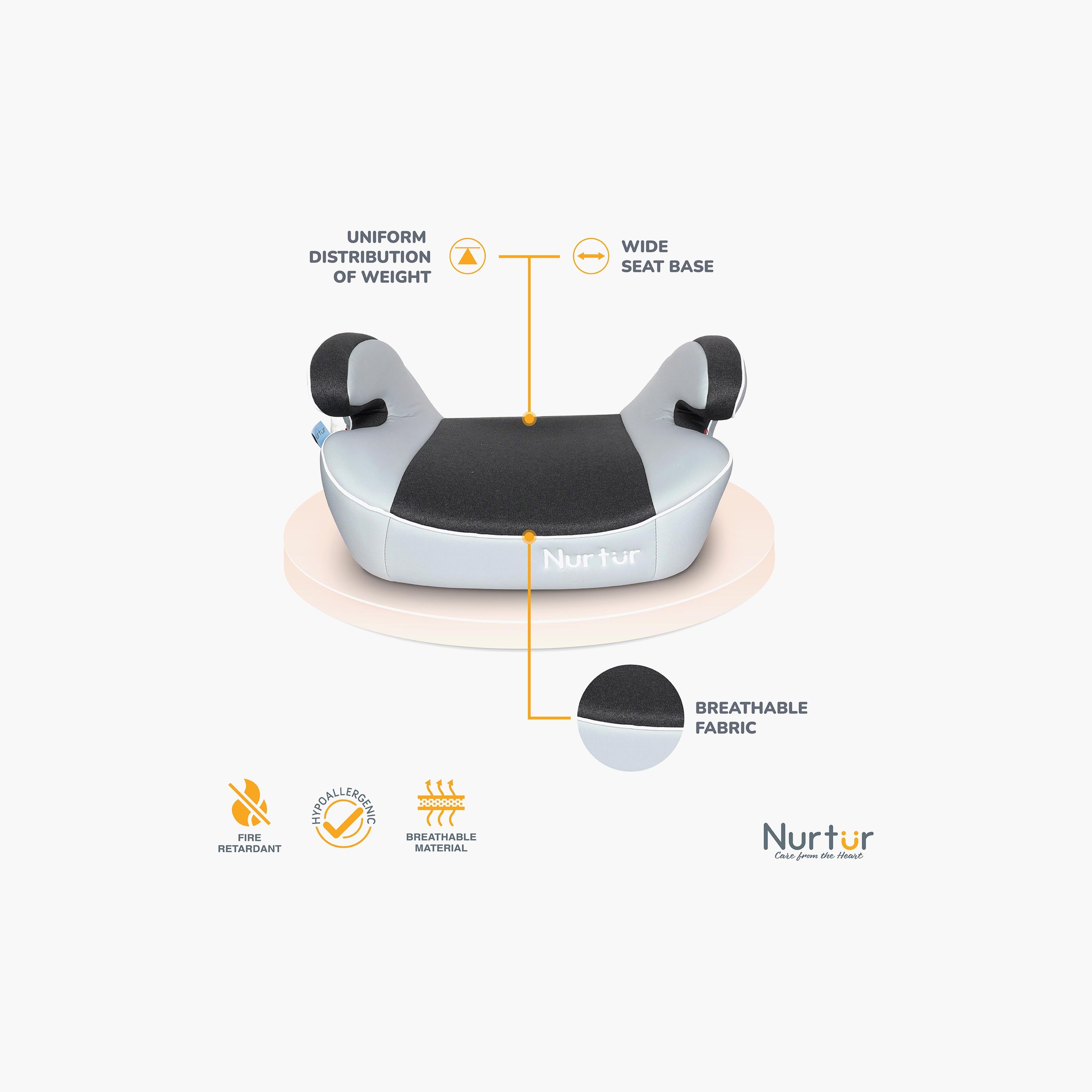 Nurtur Enzo Kids Booster Car Seat - 4 to 12 years-baby-gear-carseats-image-3