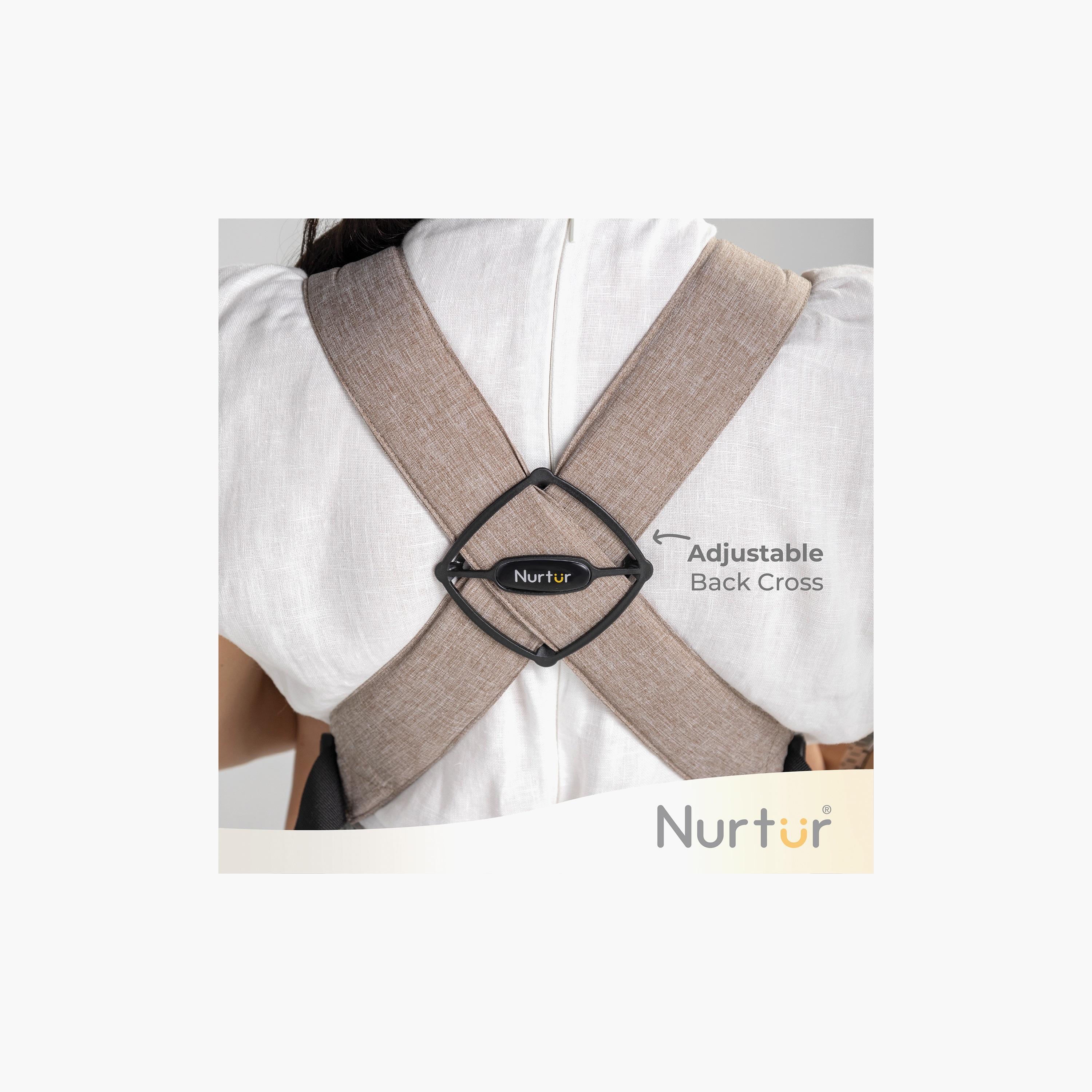 حامل أطفال رضيع فاخر دوف مع مريلة مدمجة من نورتور-baby-gear-babycarriers-image-3