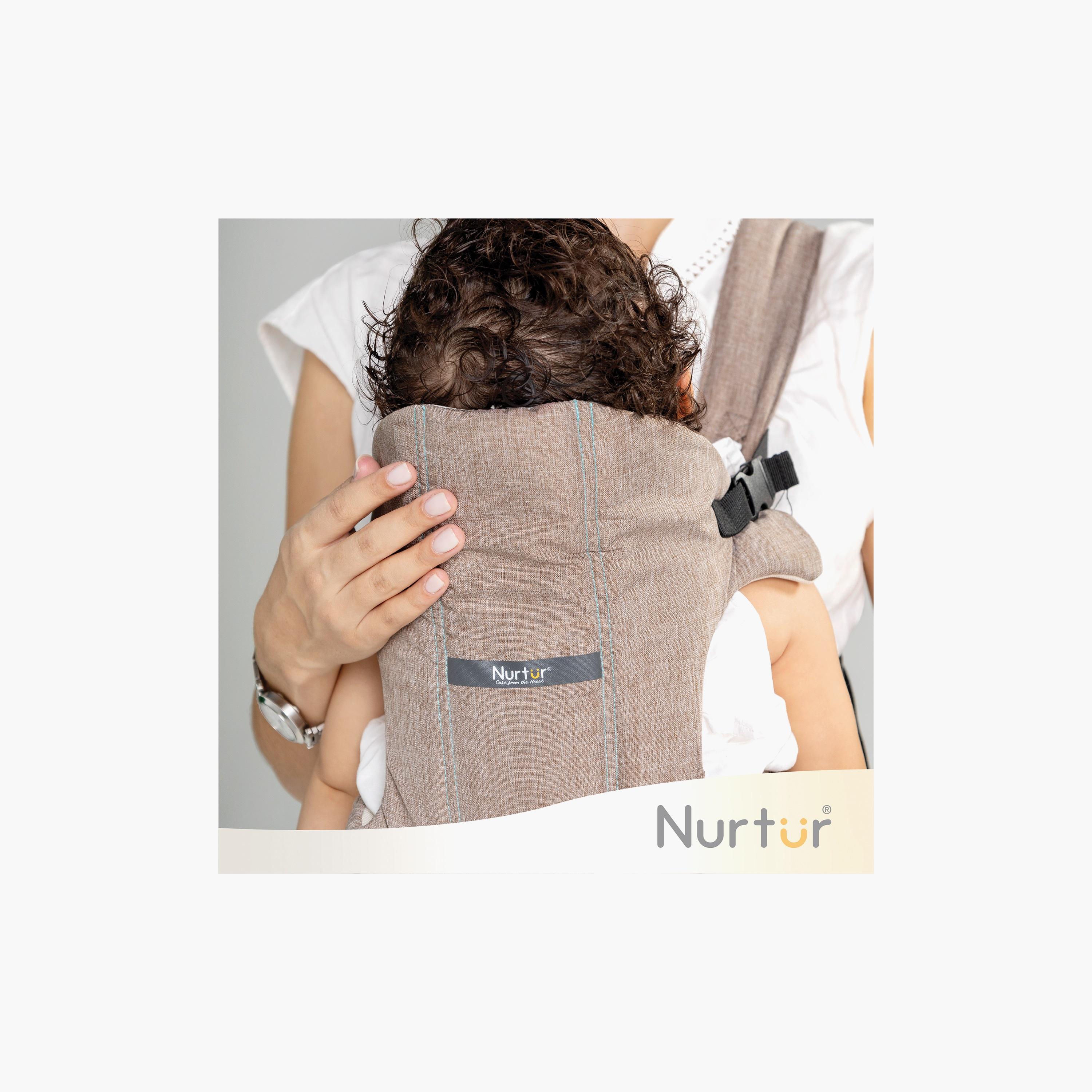 حامل أطفال رضيع فاخر دوف مع مريلة مدمجة من نورتور-baby-gear-babycarriers-image-4