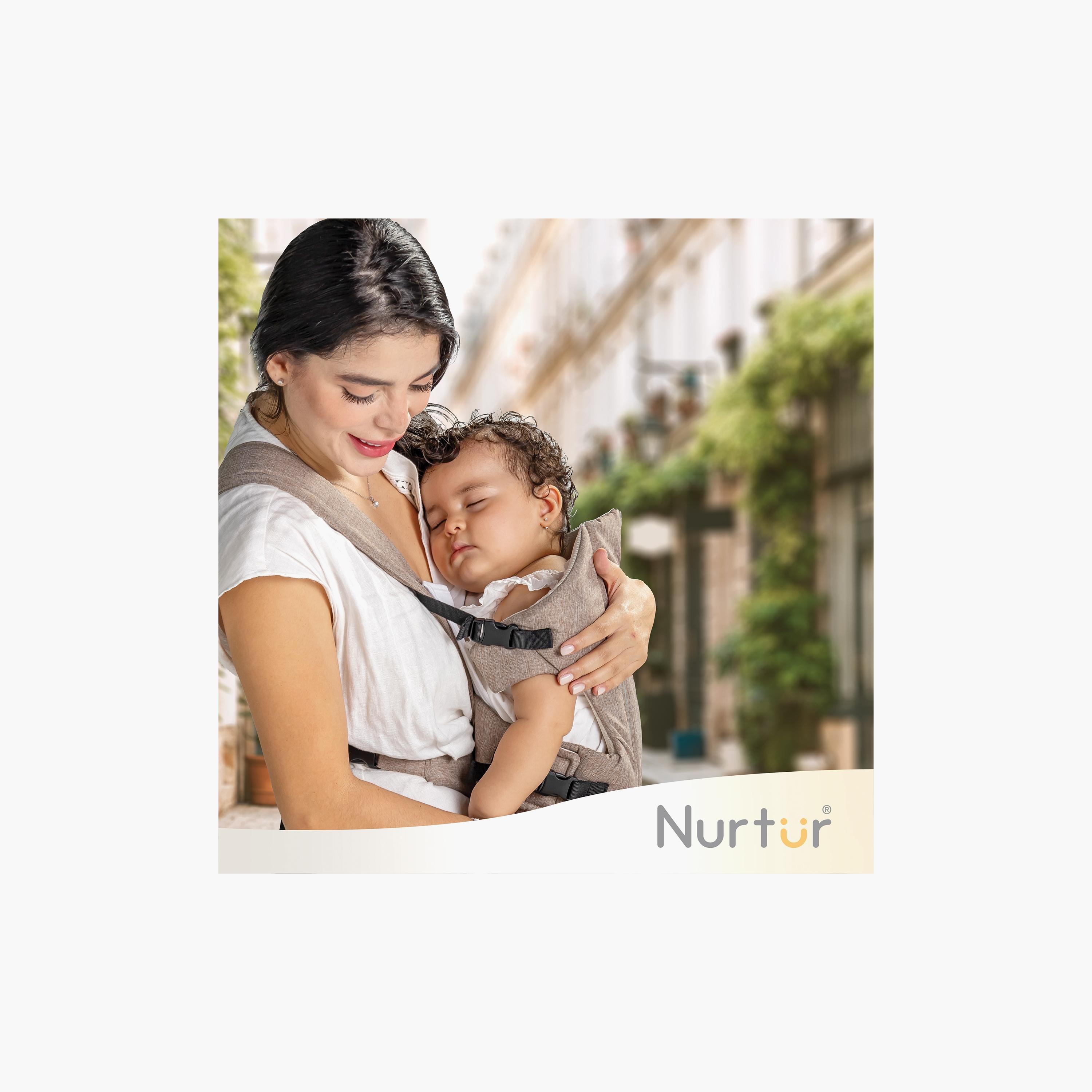 حامل أطفال رضيع فاخر دوف مع مريلة مدمجة من نورتور-baby-gear-babycarriers-image-6