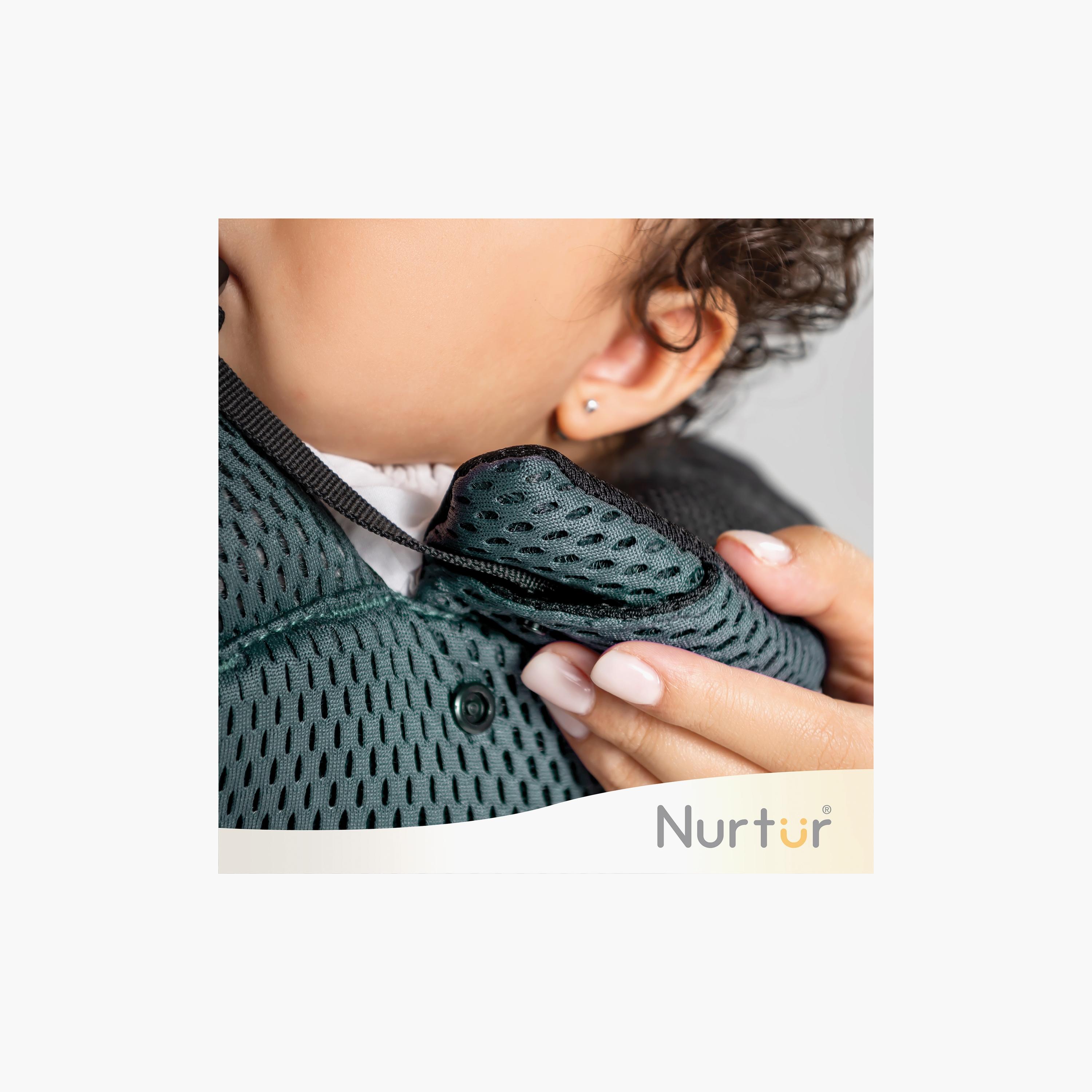 حامل الرضع شبكي فاخر ويلو مع أشرطة مبطنة من نورتور-baby-gear-babycarriers-image-2