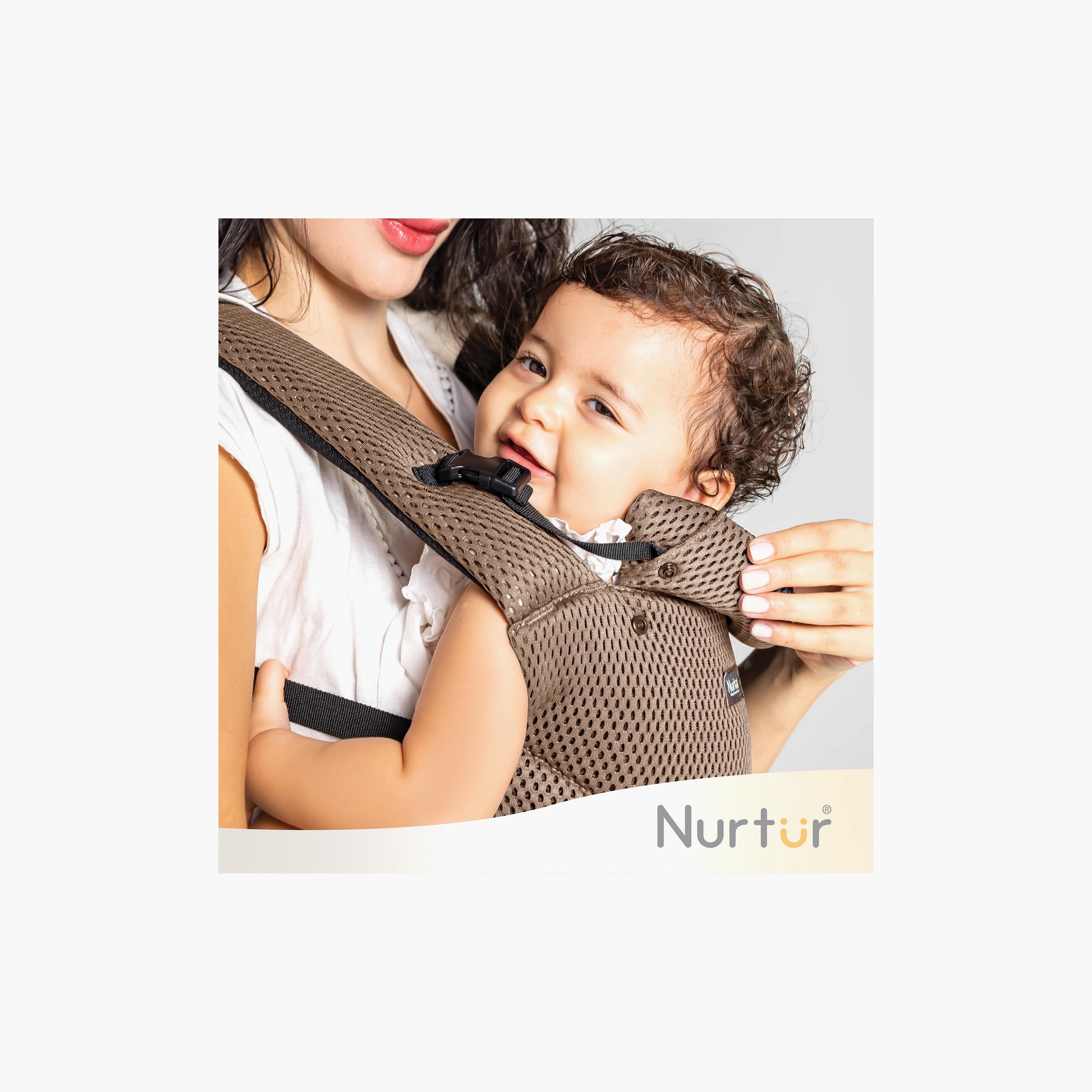 حامل الرضع شبكي فاخر ويلو مع أشرطة مبطنة من نورتور-baby-gear-babycarriers-image-4