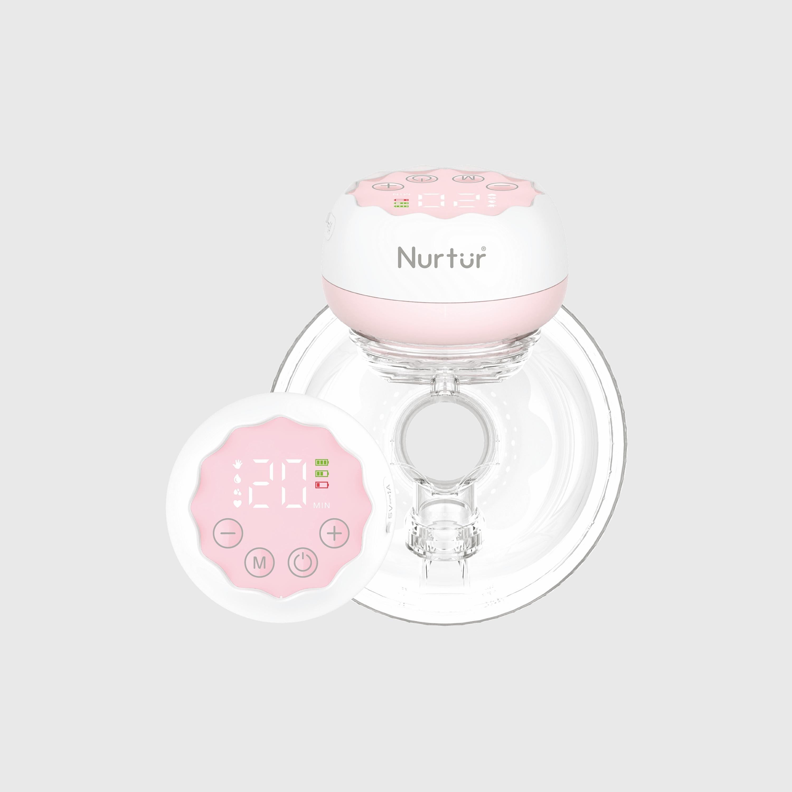 Nurtur Cozi "Flex" Single Wearable Breast Pump - 150 ml - White-baby-feeding-breastfeedingandcare-image-1