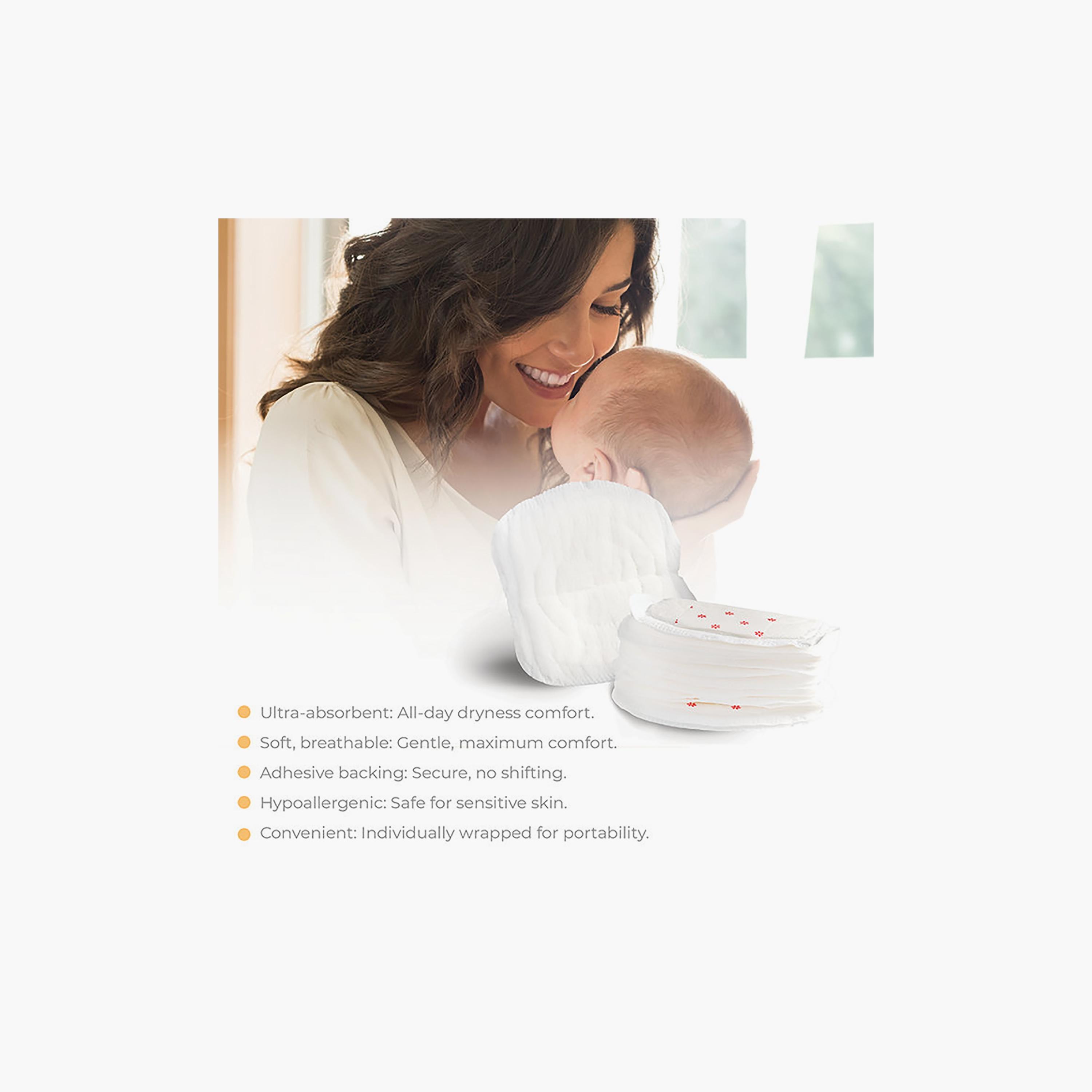 Nurtur 100-Piece Ultra-Thin Disposable Breast Pads-baby-feeding-breastfeedingandcare-image-2