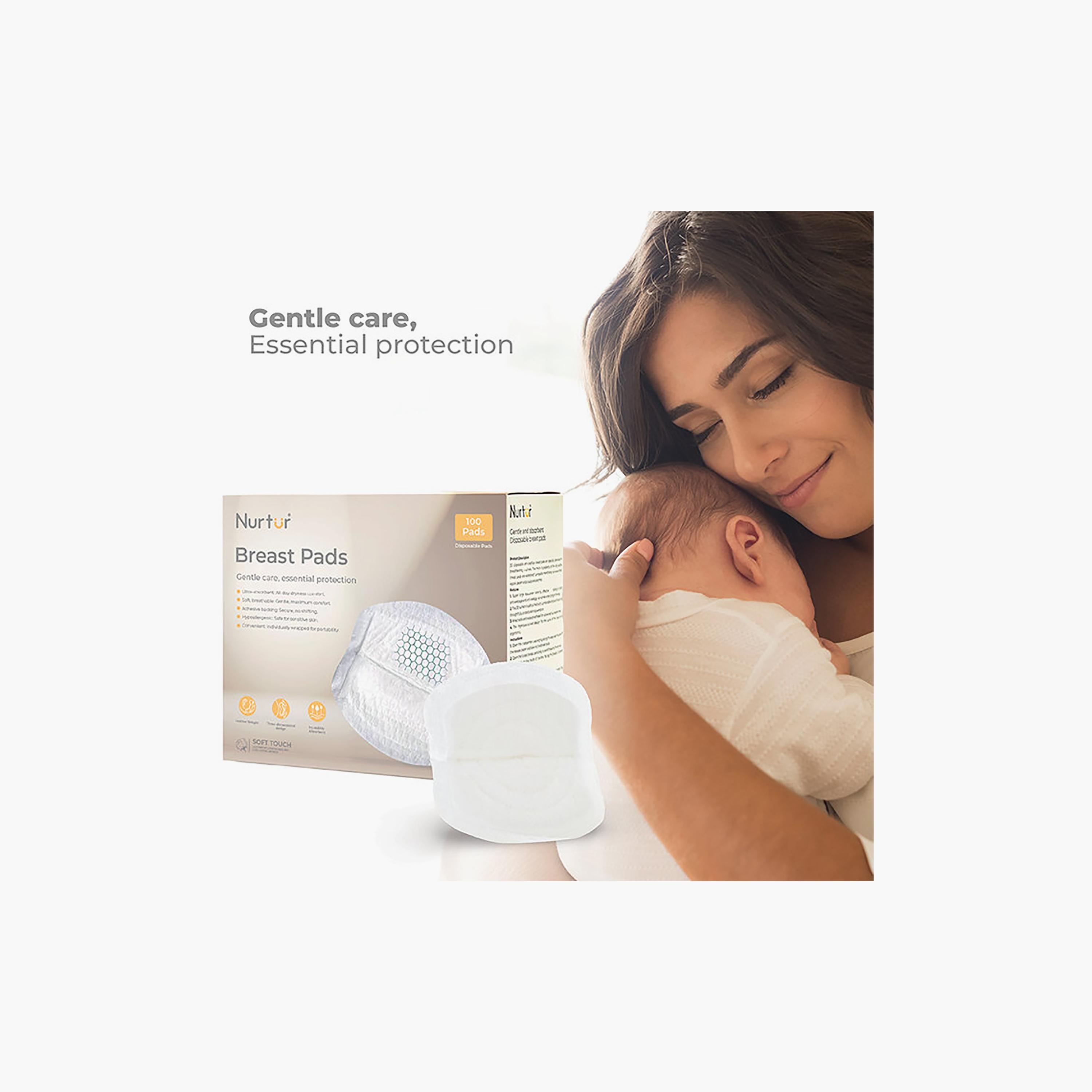 Nurtur 100-Piece Ultra-Thin Disposable Breast Pads-baby-feeding-breastfeedingandcare-image-4