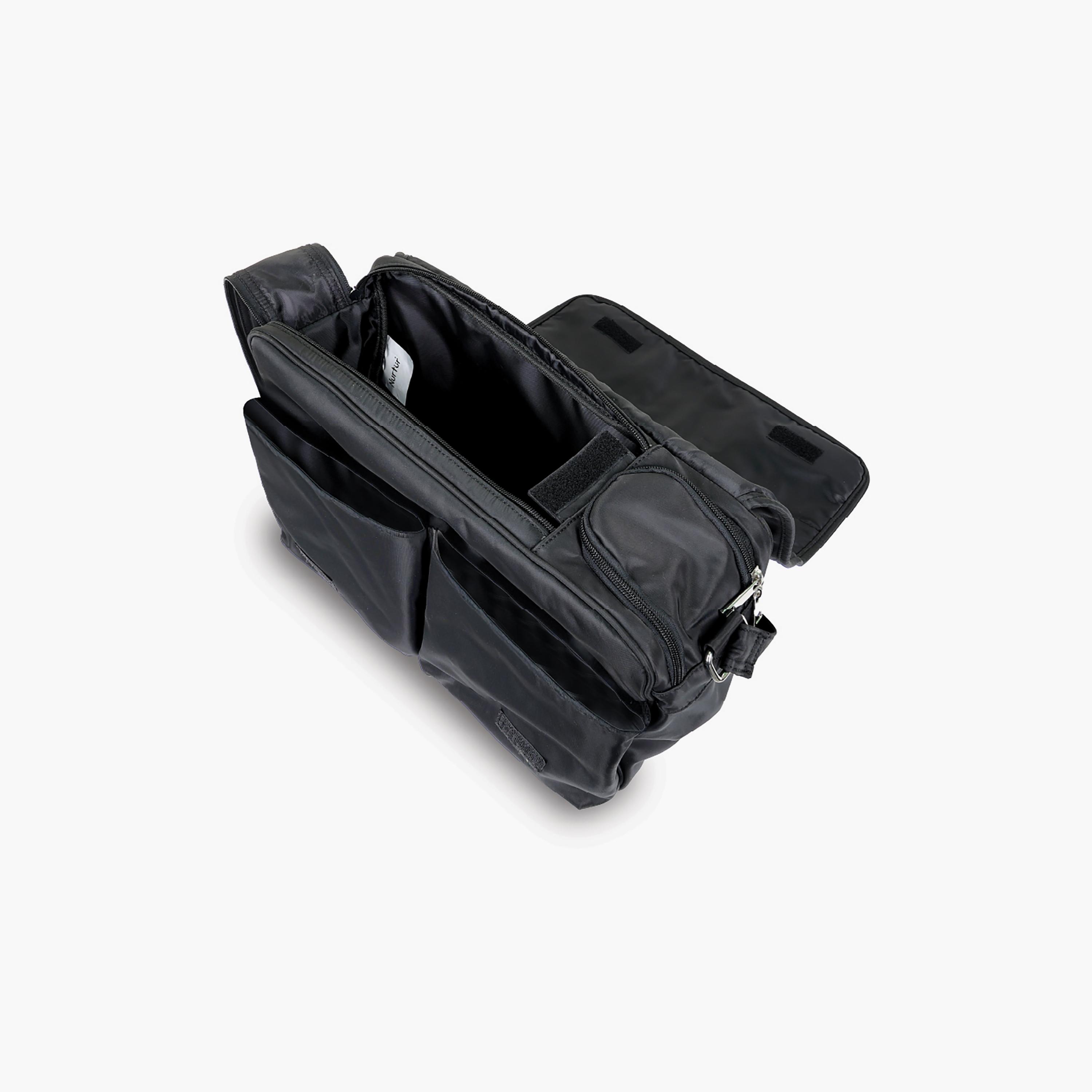 Nurtur Metro Messenger Diaper Bag with Insulator Bottle-baby-gear-diaperbags-image-2