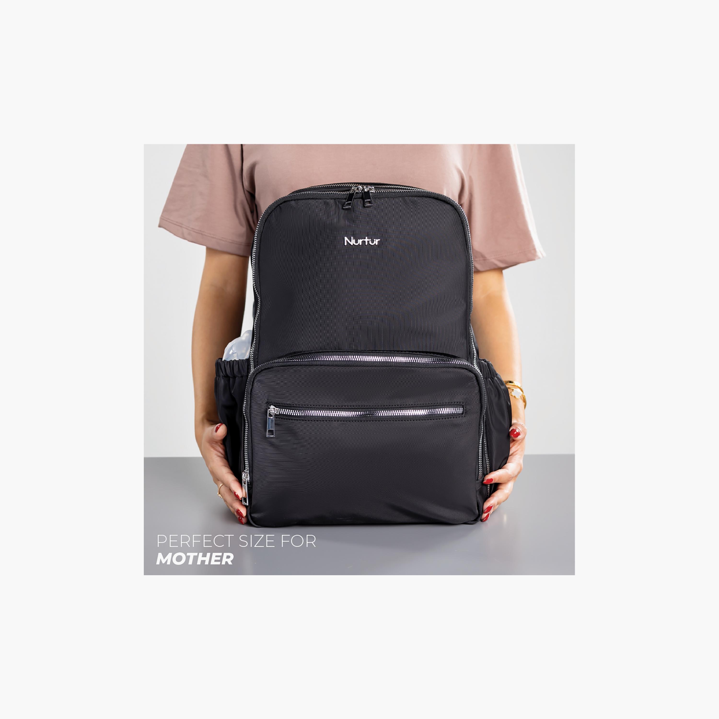 Nurtur Maverick Maternity Diaper Bag with Insulator Bottle-baby-gear-diaperbags-image-4