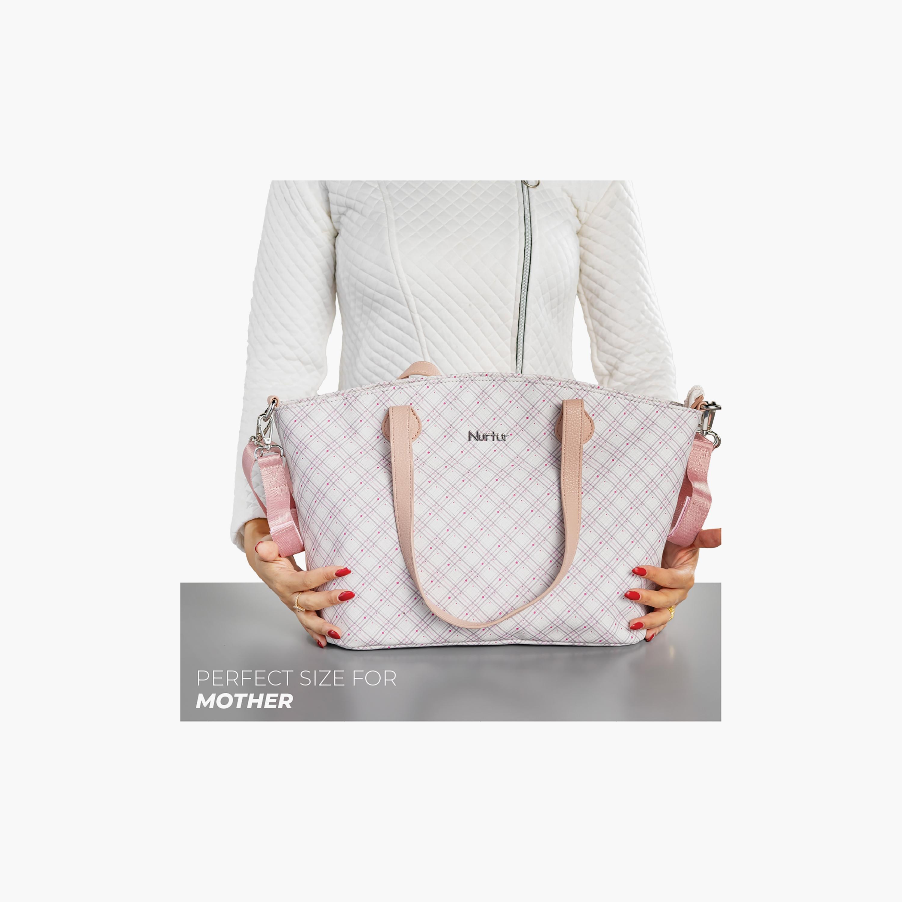 Nurtur Maternity Diaper Bag with Insulator Bottle-baby-gear-diaperbags-image-4