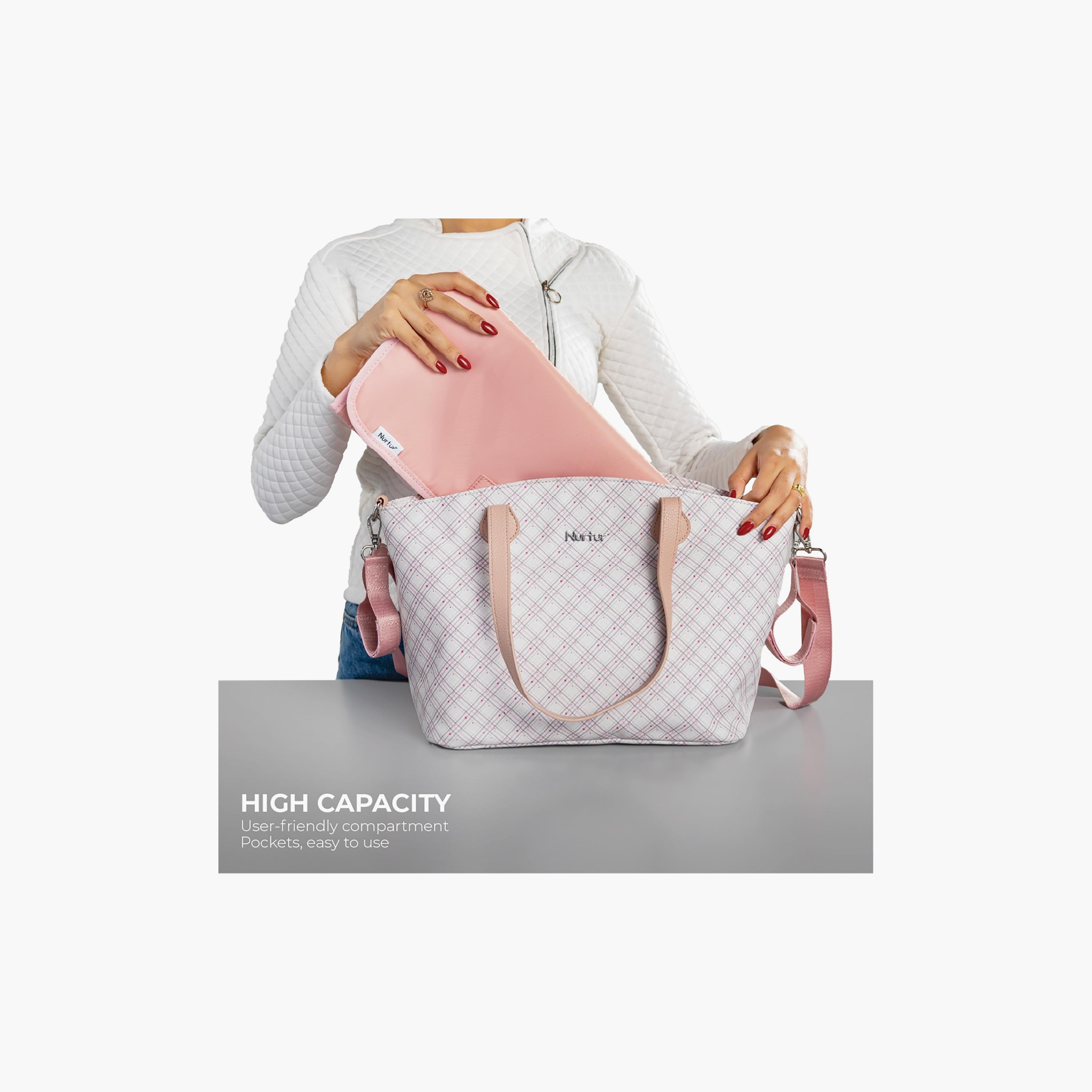 Nurtur Maternity Diaper Bag with Insulator Bottle-baby-gear-diaperbags-image-5