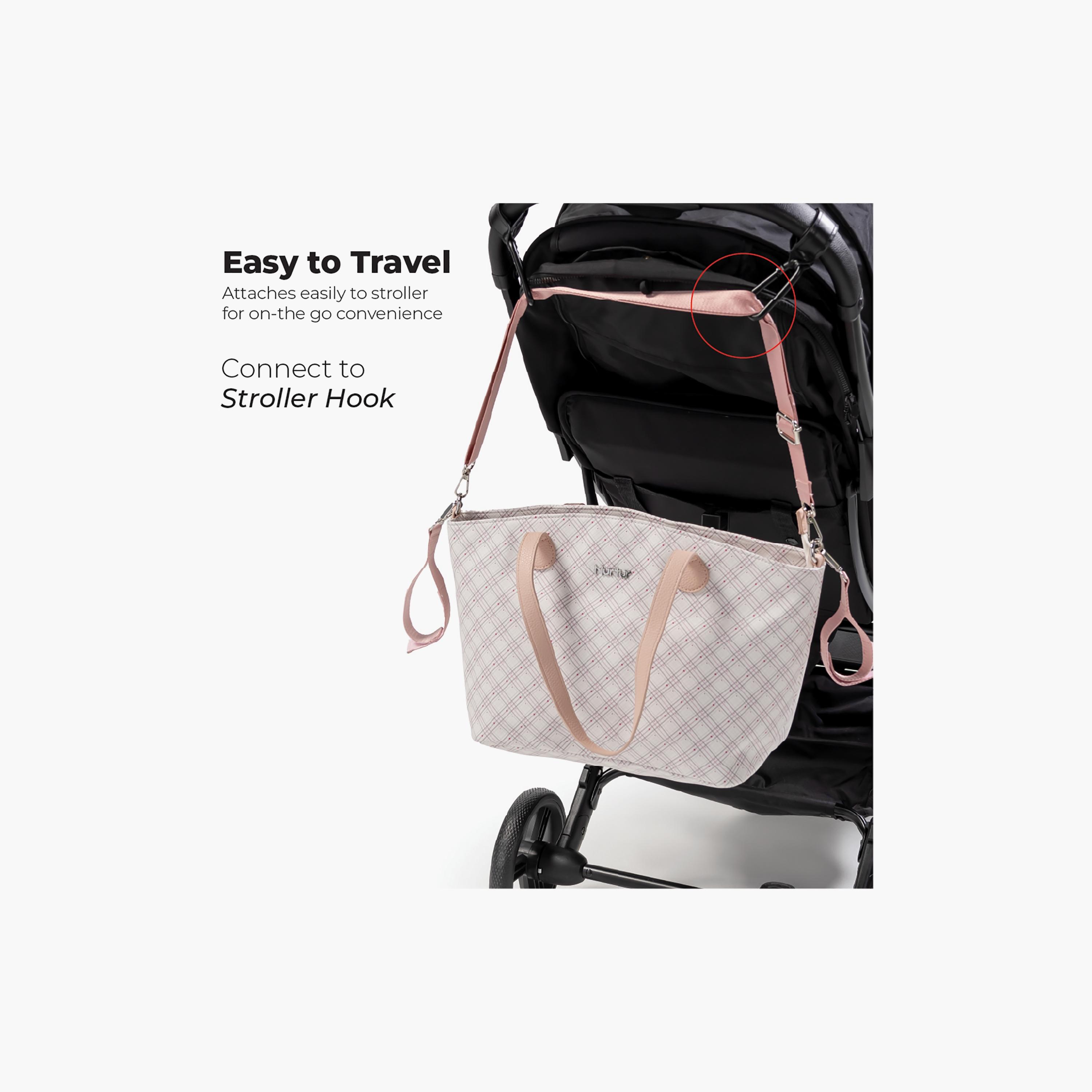 Nurtur Maternity Diaper Bag with Insulator Bottle-baby-gear-diaperbags-image-7