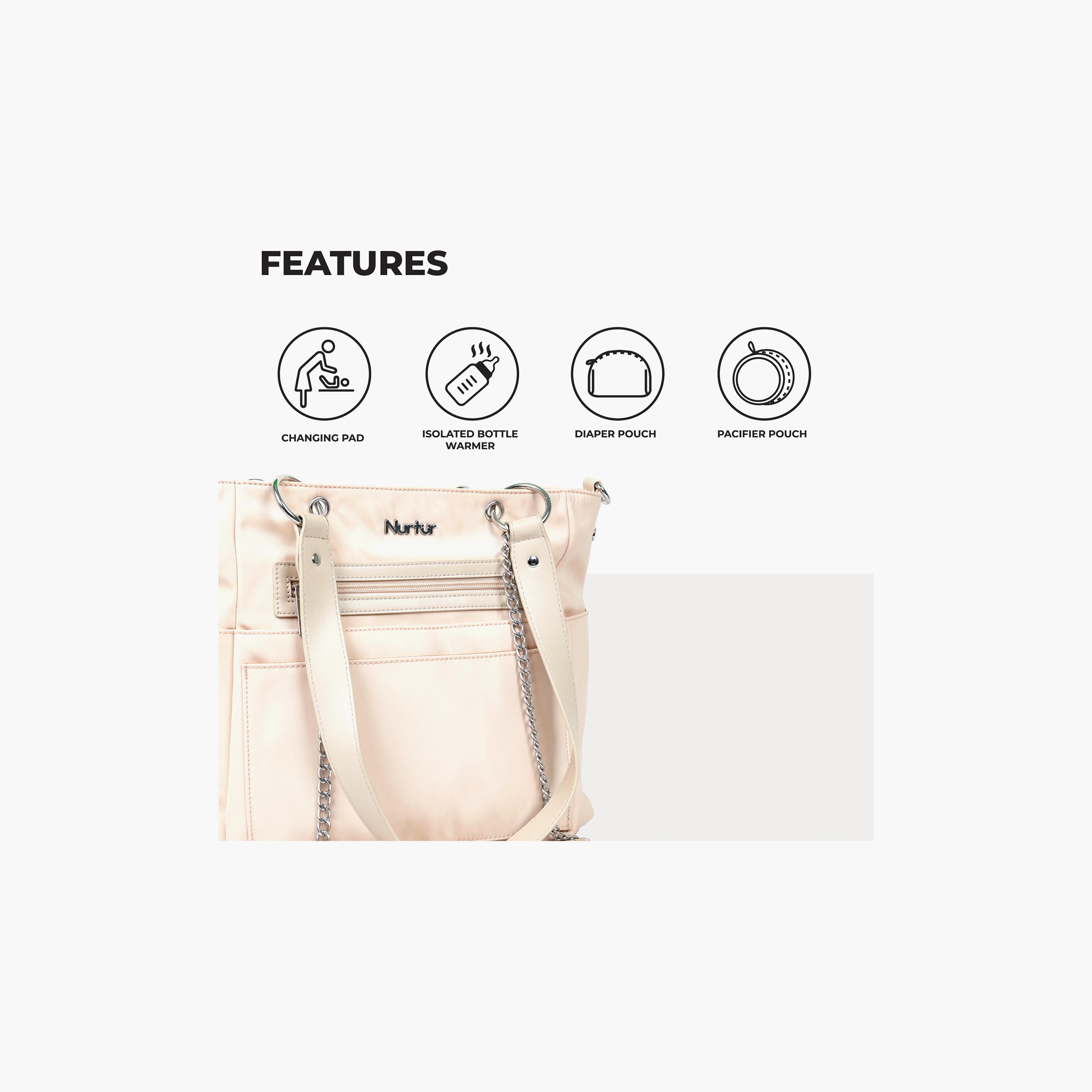 Nurtur Maternity Diaper Bag with Insulator Bottle-baby-gear-diaperbags-image-3